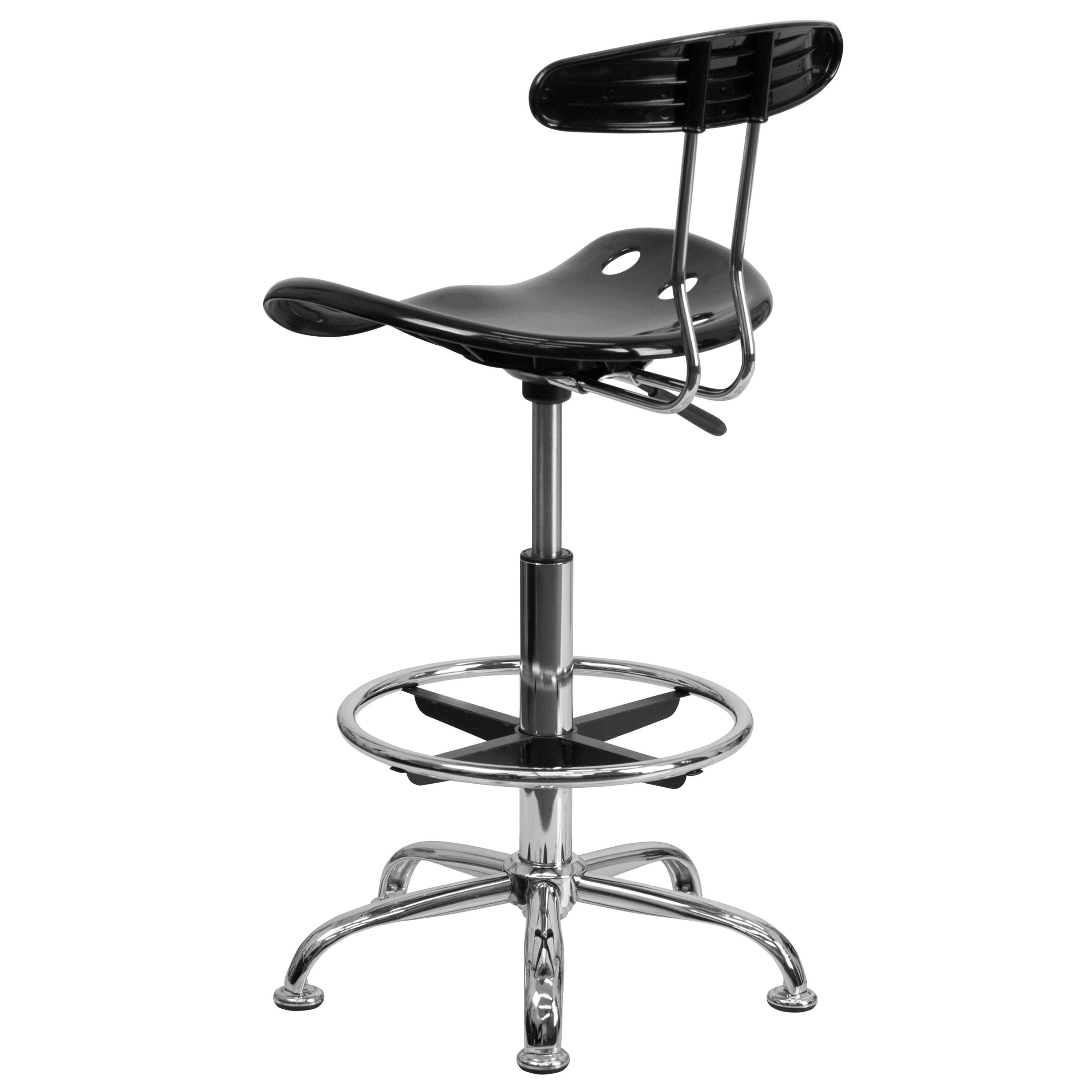 Monroe Adjustable Height Swivel Bar Stool