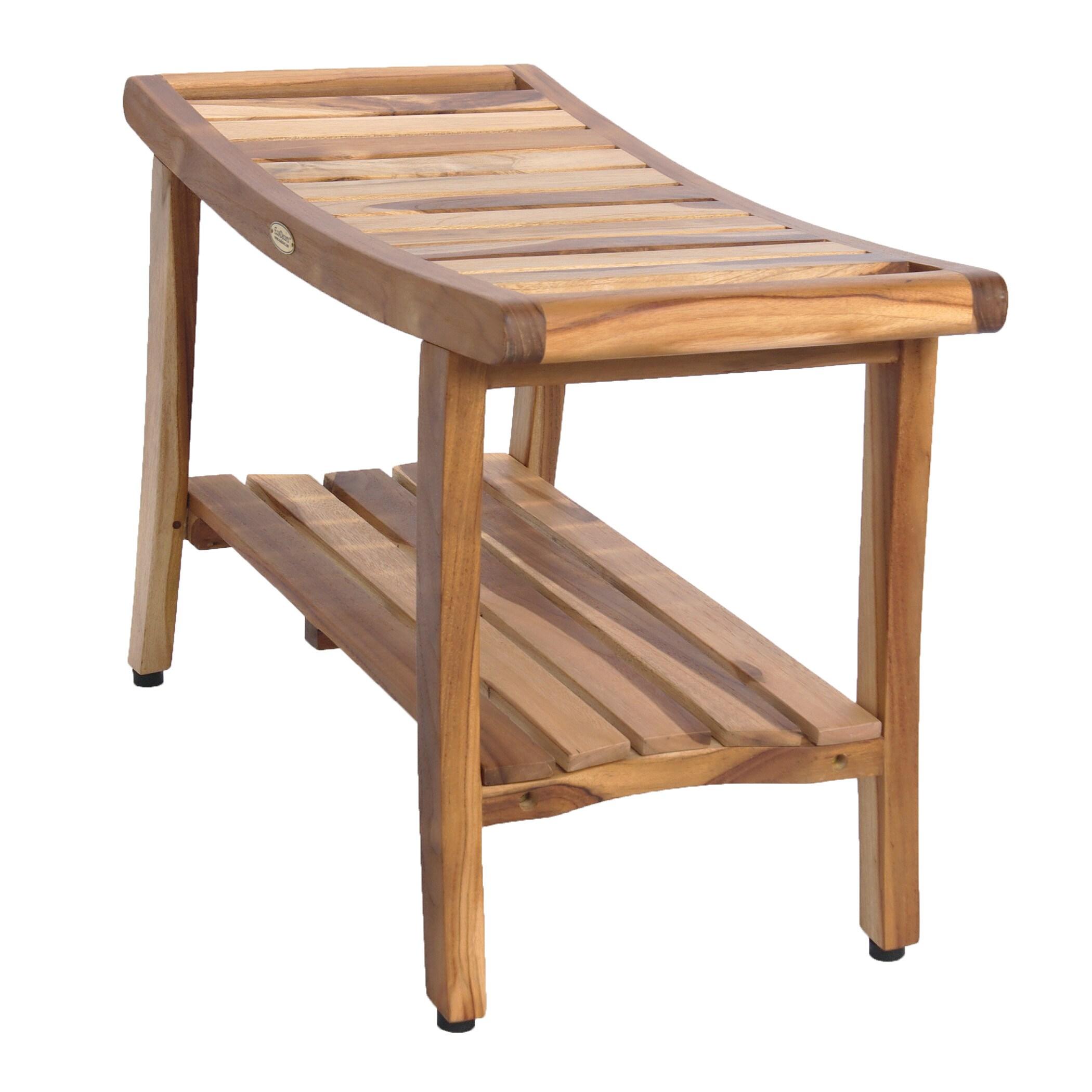 Harmony Teak Shower Bench, DecoTeak, Teak Shower Bench, Teak Shower Stool, Teak Bench Shower, Teak Wood Shower Bench, Teak Shower Seat, Wooden Shower Bench, Teak Shower Chair