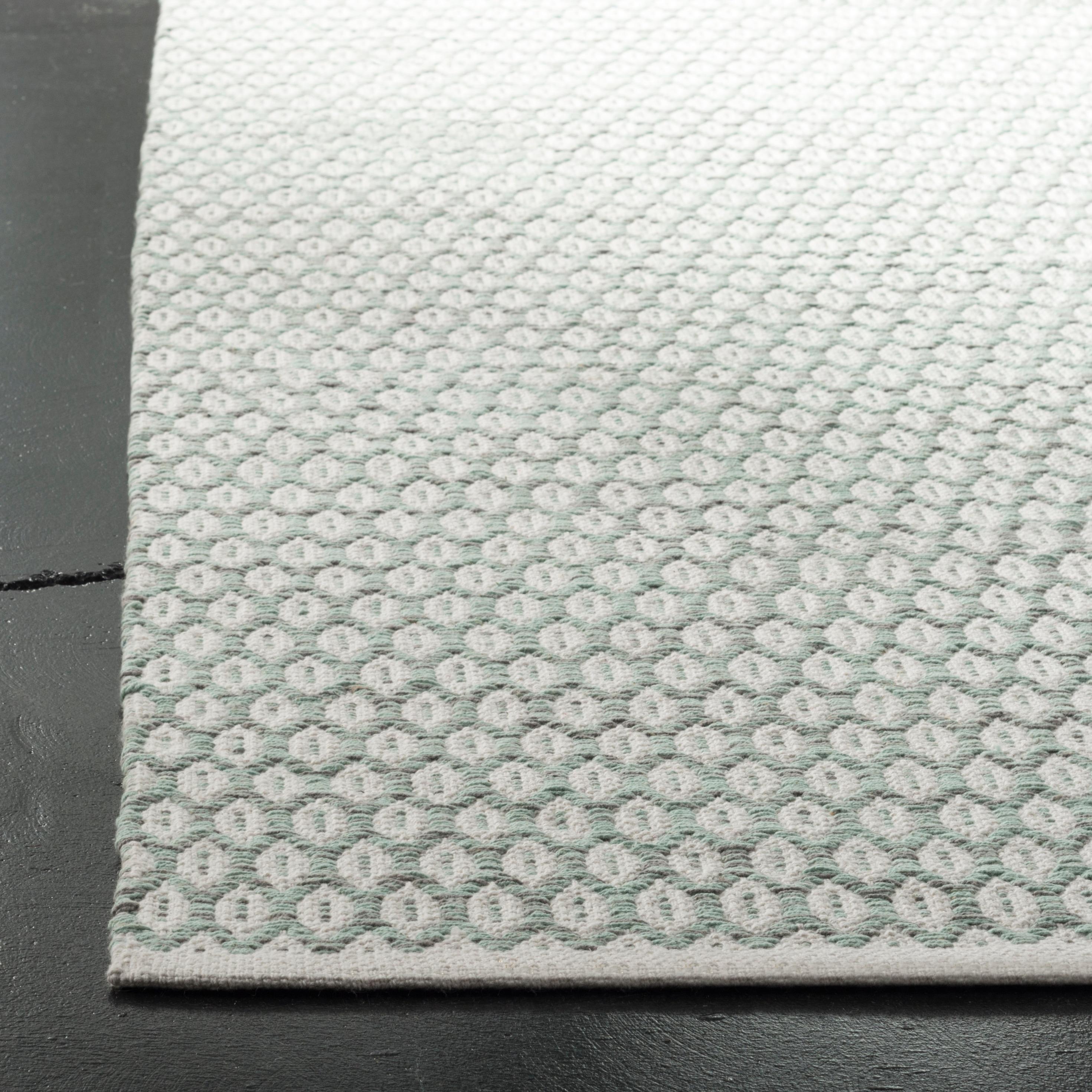Montauk MTK608 Hand Woven Indoor Accent Rug - Light Green/Ivory - 3'x5' - Safavieh