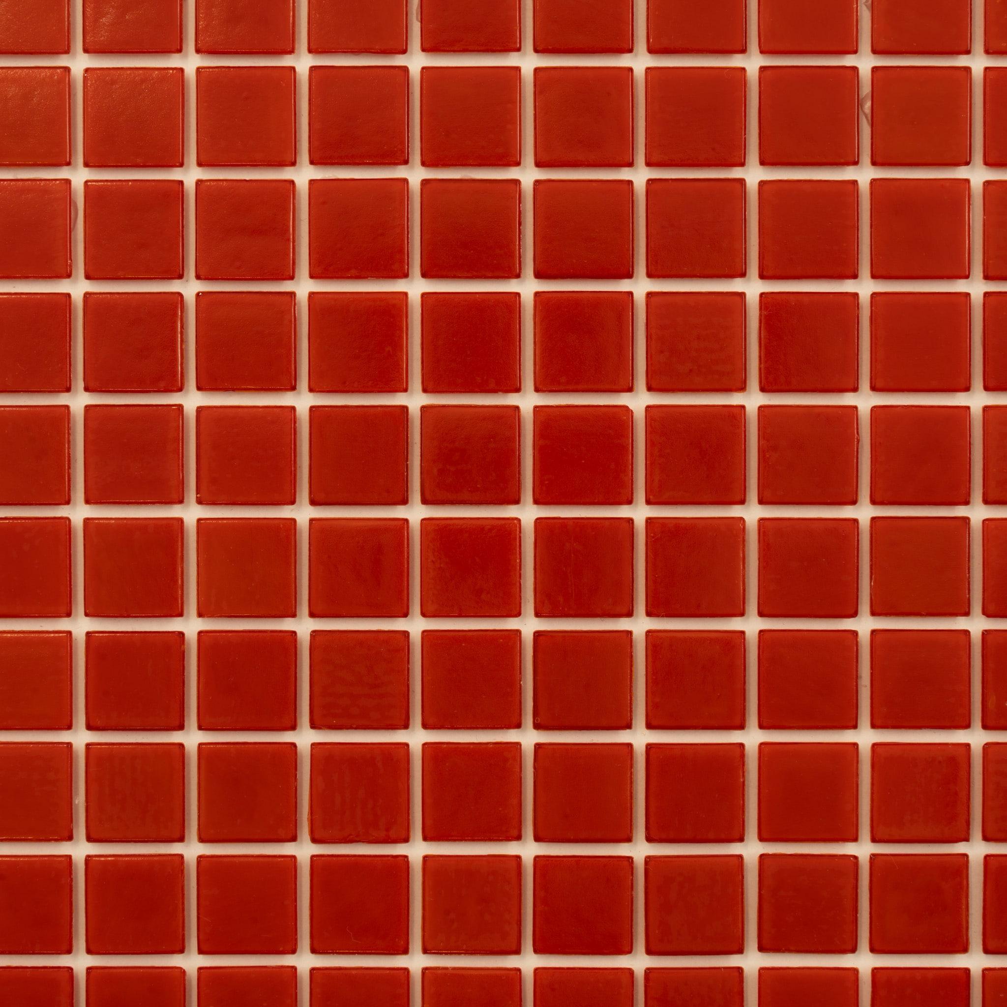 Dune 0.8" x 0.8" Glass Grid Mosaic Wall & Floor Tile