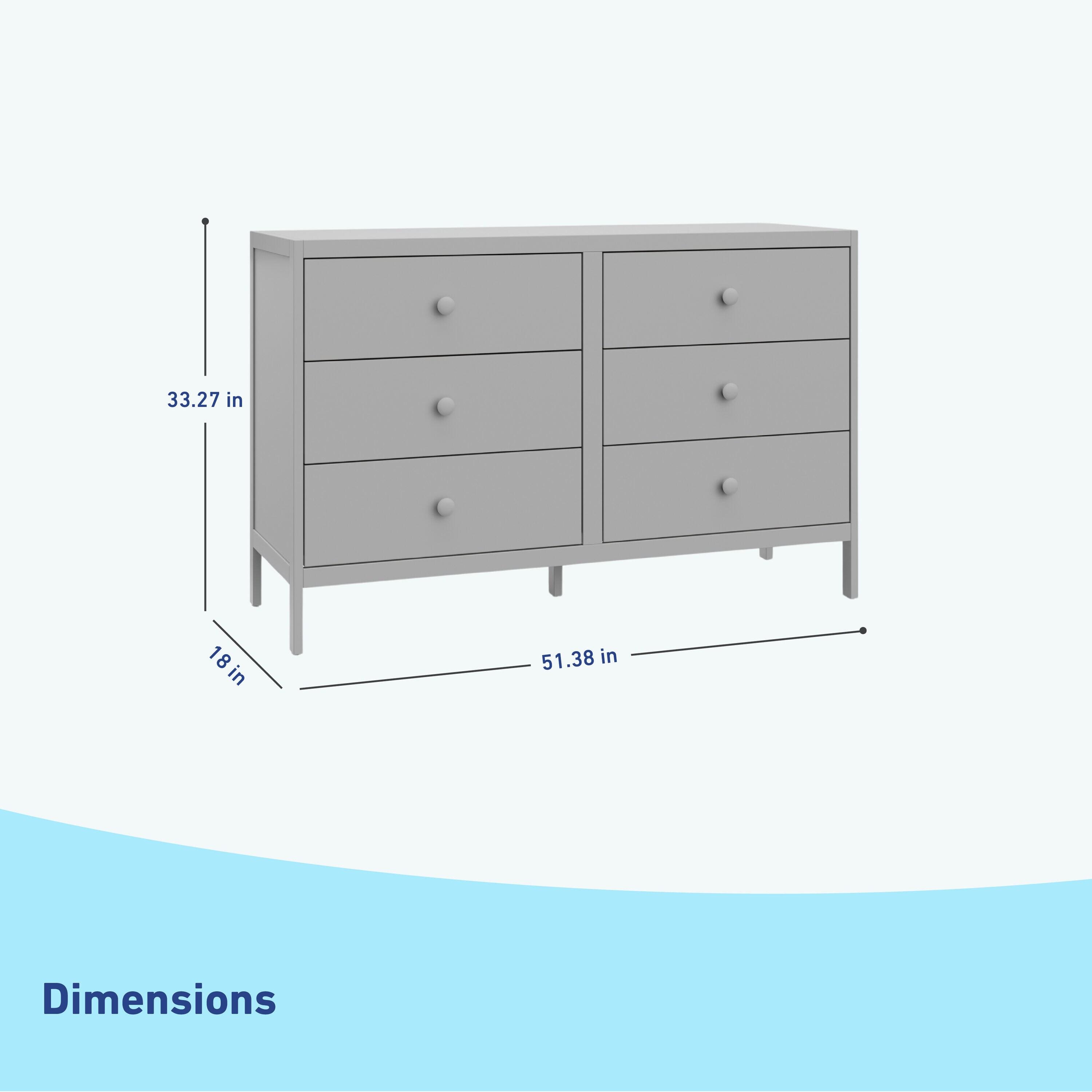 Graco Universal 6 Drawer Double Dresser