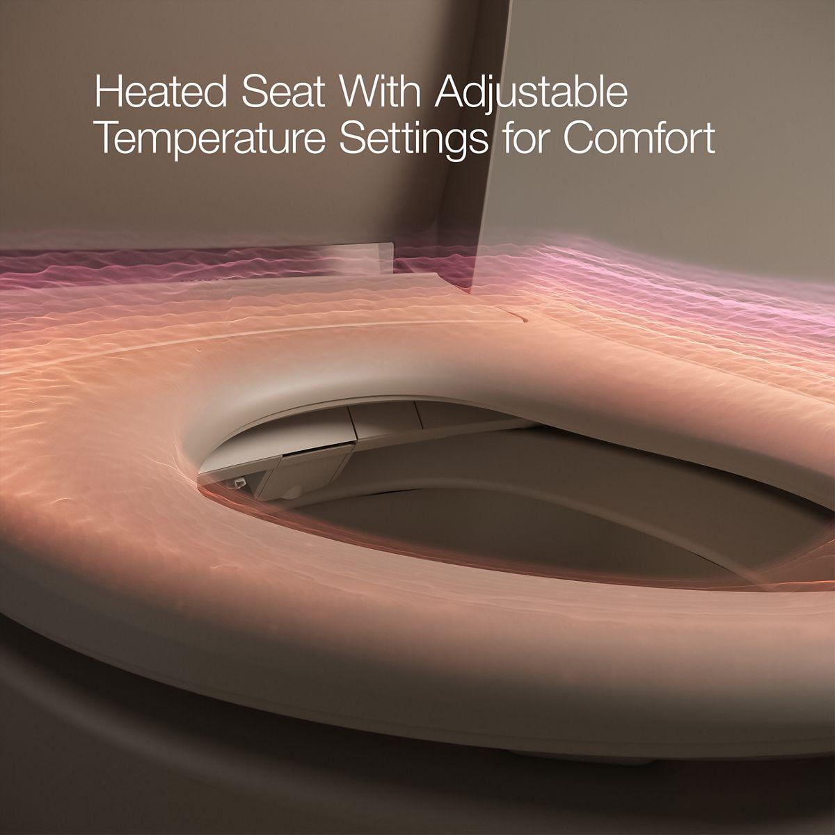 Purewash E580 Elongated Bidet Toilet Seat