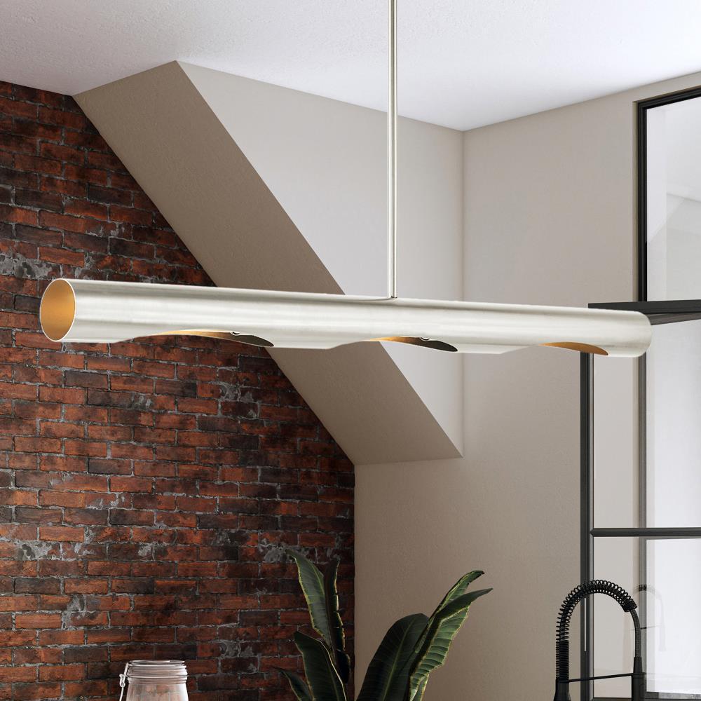 Livex Lighting Novato 3 - Light Chandelier in  Brushed Nickel