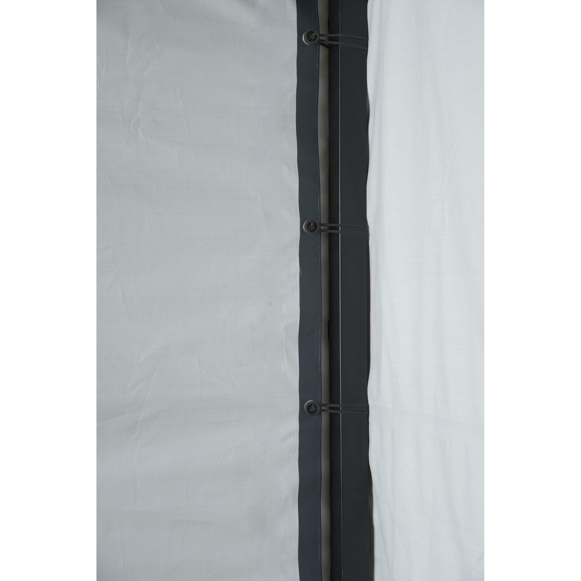 Arrow Enclosure Kit for Arrow Carport 10ft x 15ft Gray