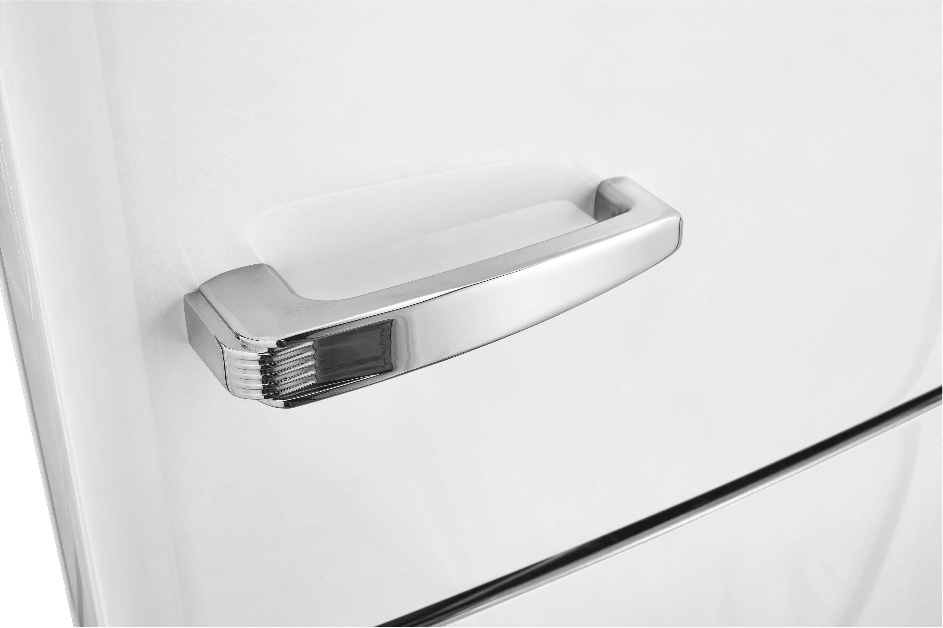 Unique Appliances Classic Retro 23.6" Frost-Free 11.7 cu. ft. Energy Star Certified Bottom Freezer Refrigerator UGP-330L W AC