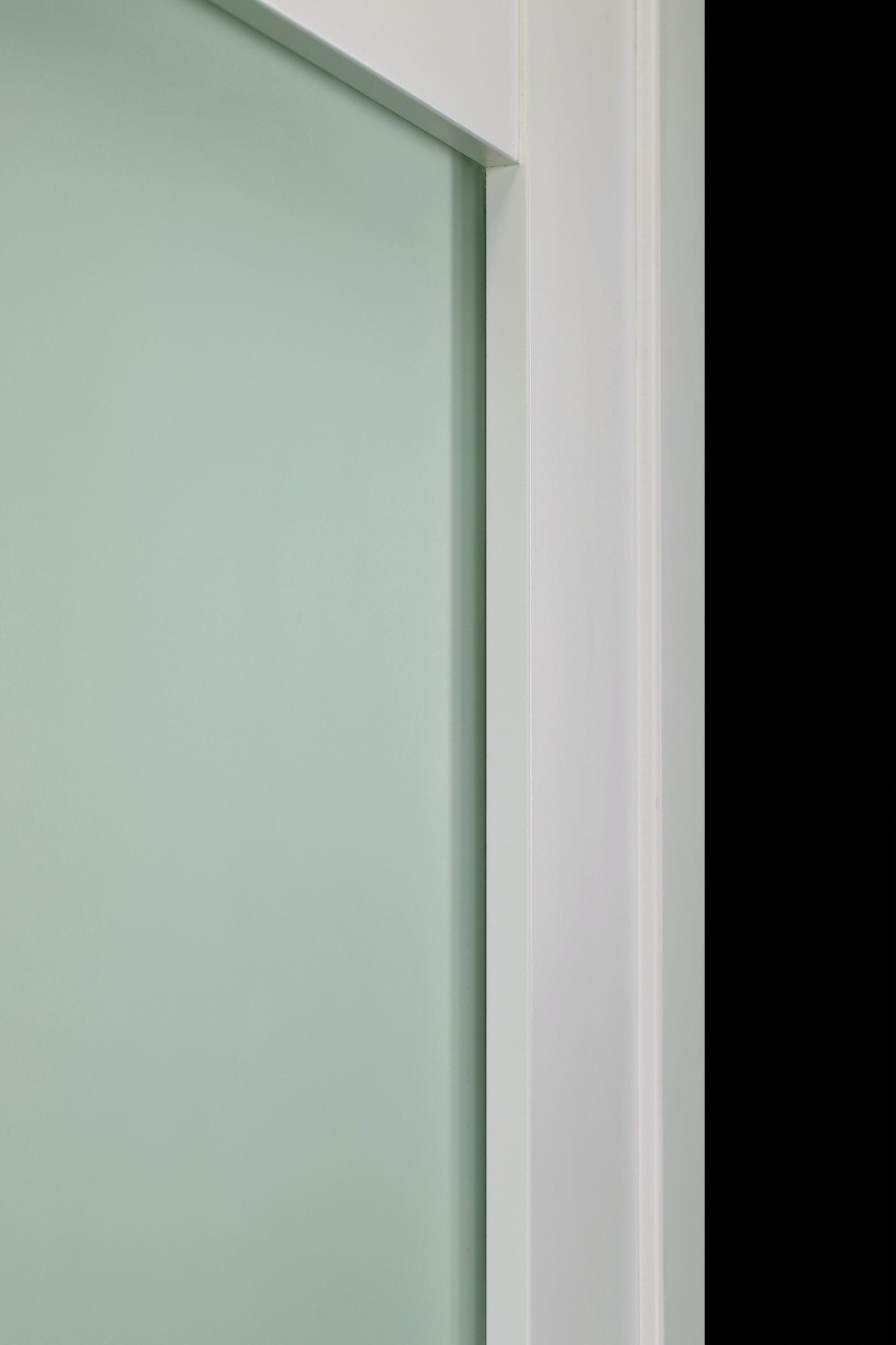 Belldinni Smart Pro 207 Manufactured Wood and Glass Prefinished Paneled Interior Door Slab