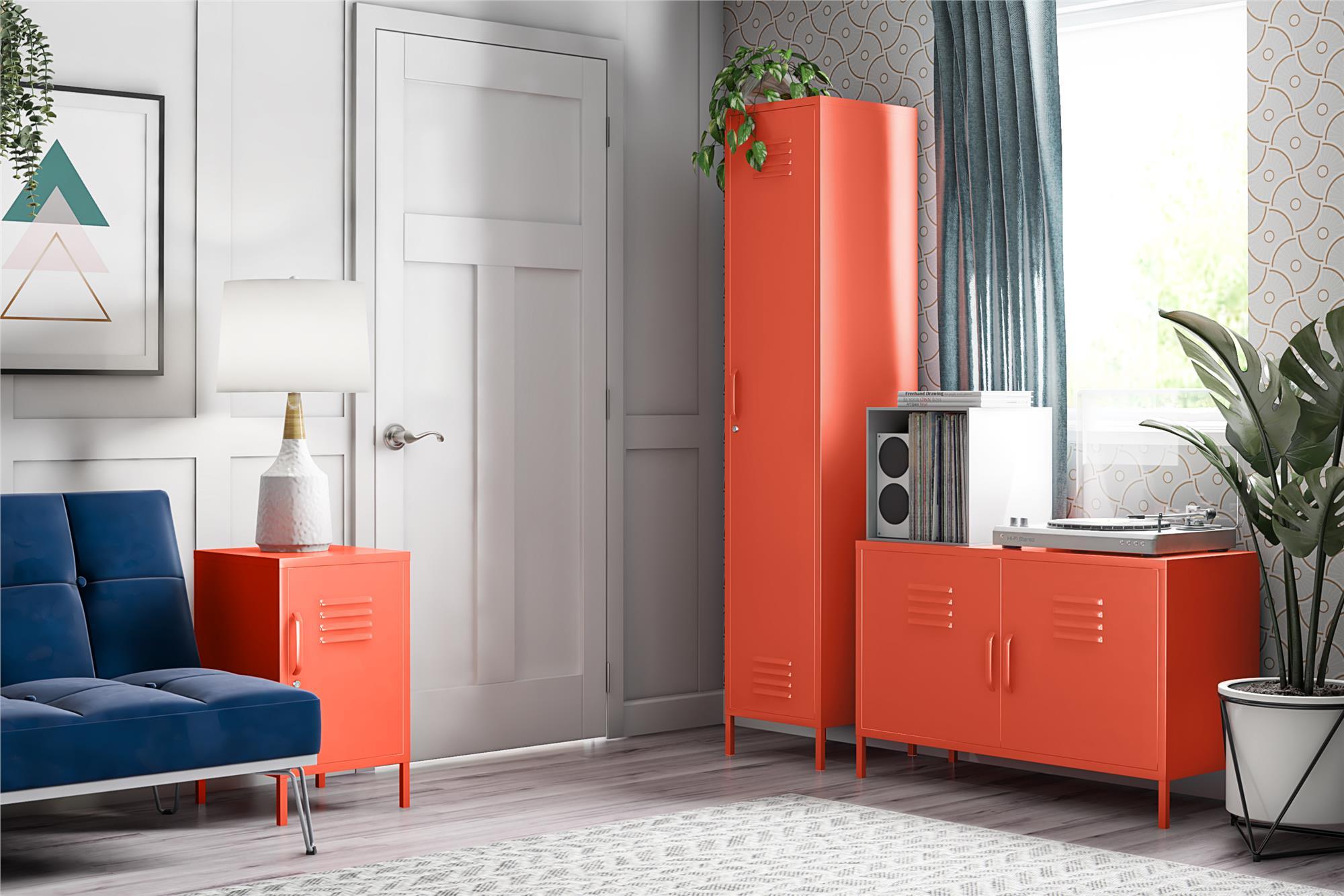 Cache 2 - Door Metal Accent Cabinet