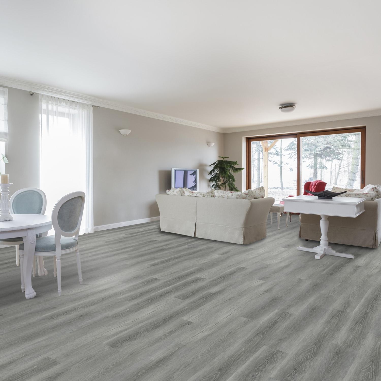 MaxCore Pro 20mil x 7.3" W x 48" L Click Lock Luxury Vinyl Plank Flooring