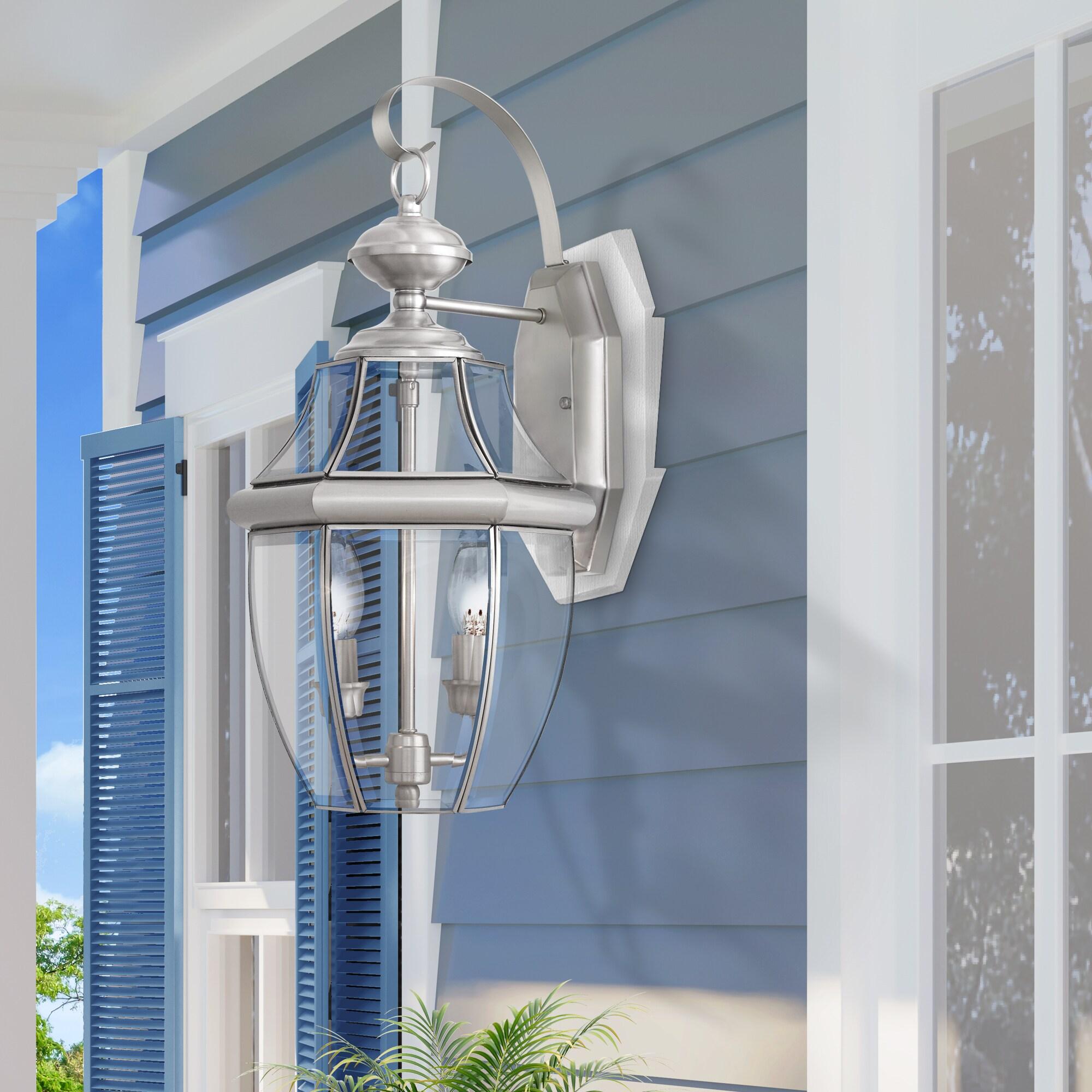 Livex Lighting Monterey 2 - Light Wall Light in  Brushed Nickel