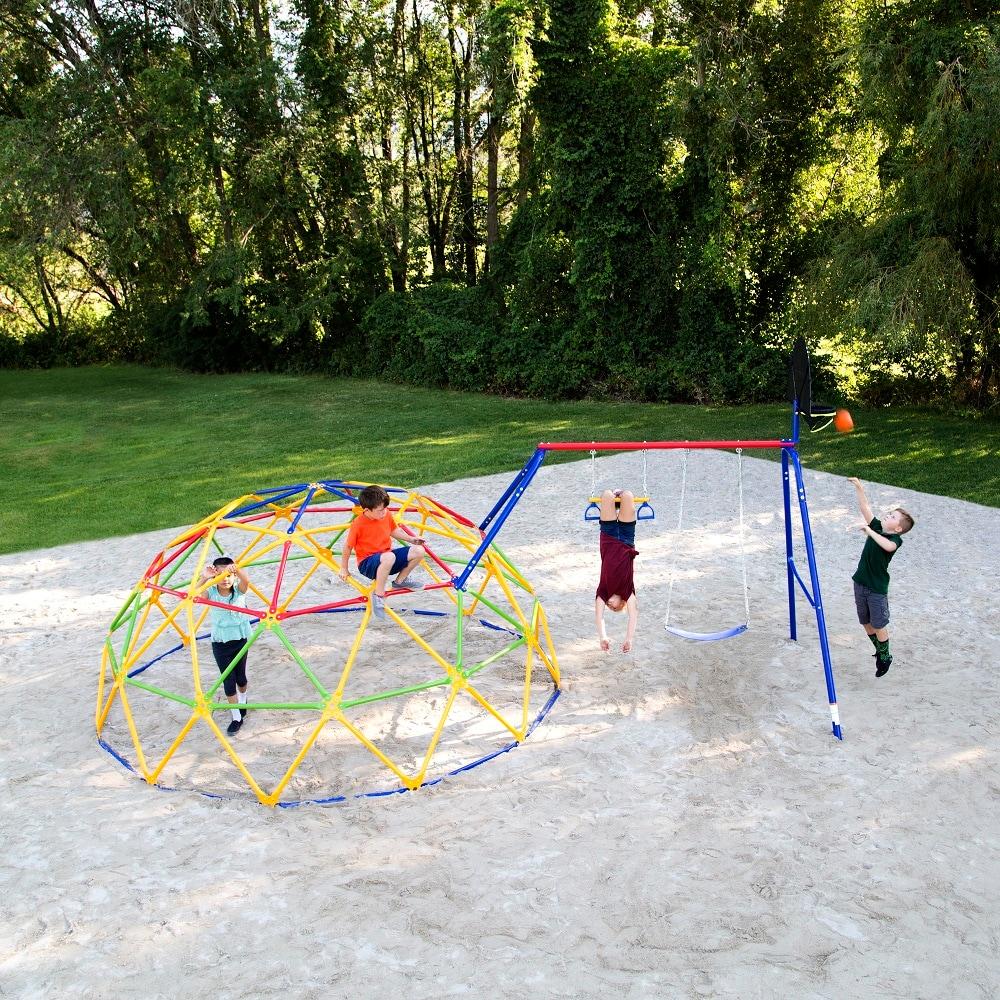 Geo Dome Climber Swing Set