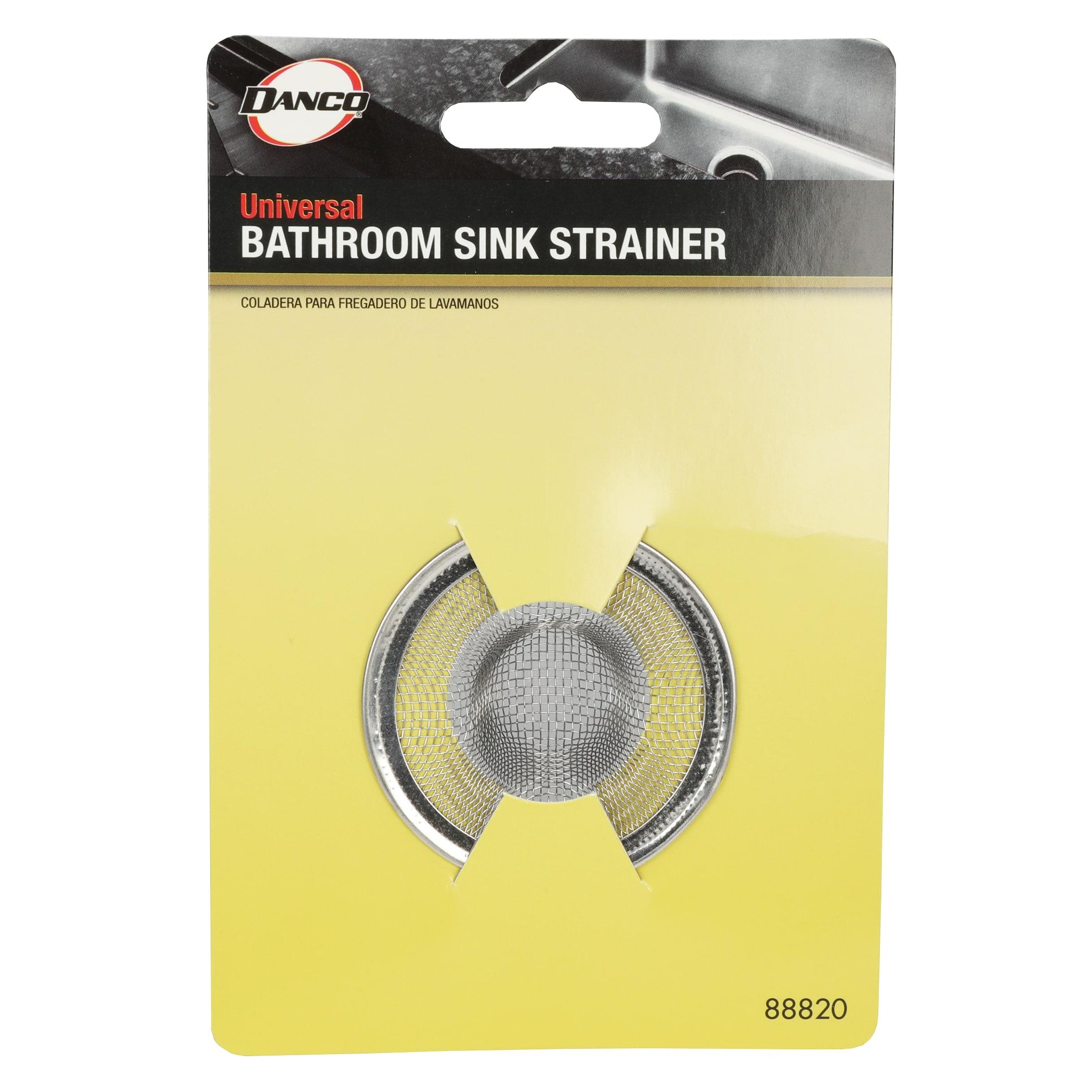 Danco 2-1/4 in. Lavatory Mesh Sink Strainer in Stainless Steel (88820)