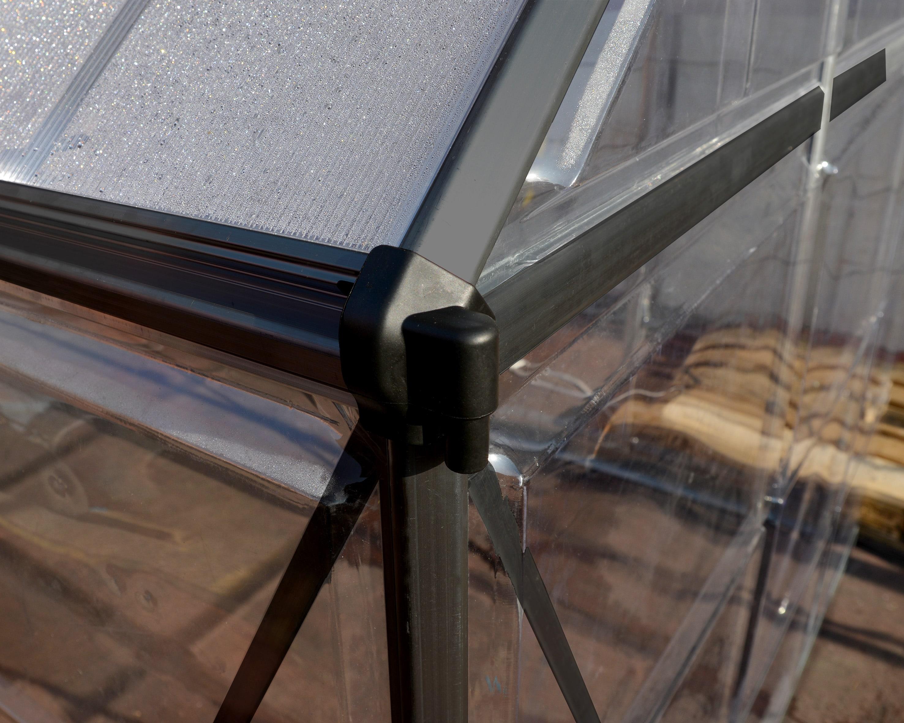 Palram - Canopia Hybrid Polycarbonate Hobby Greenhouse