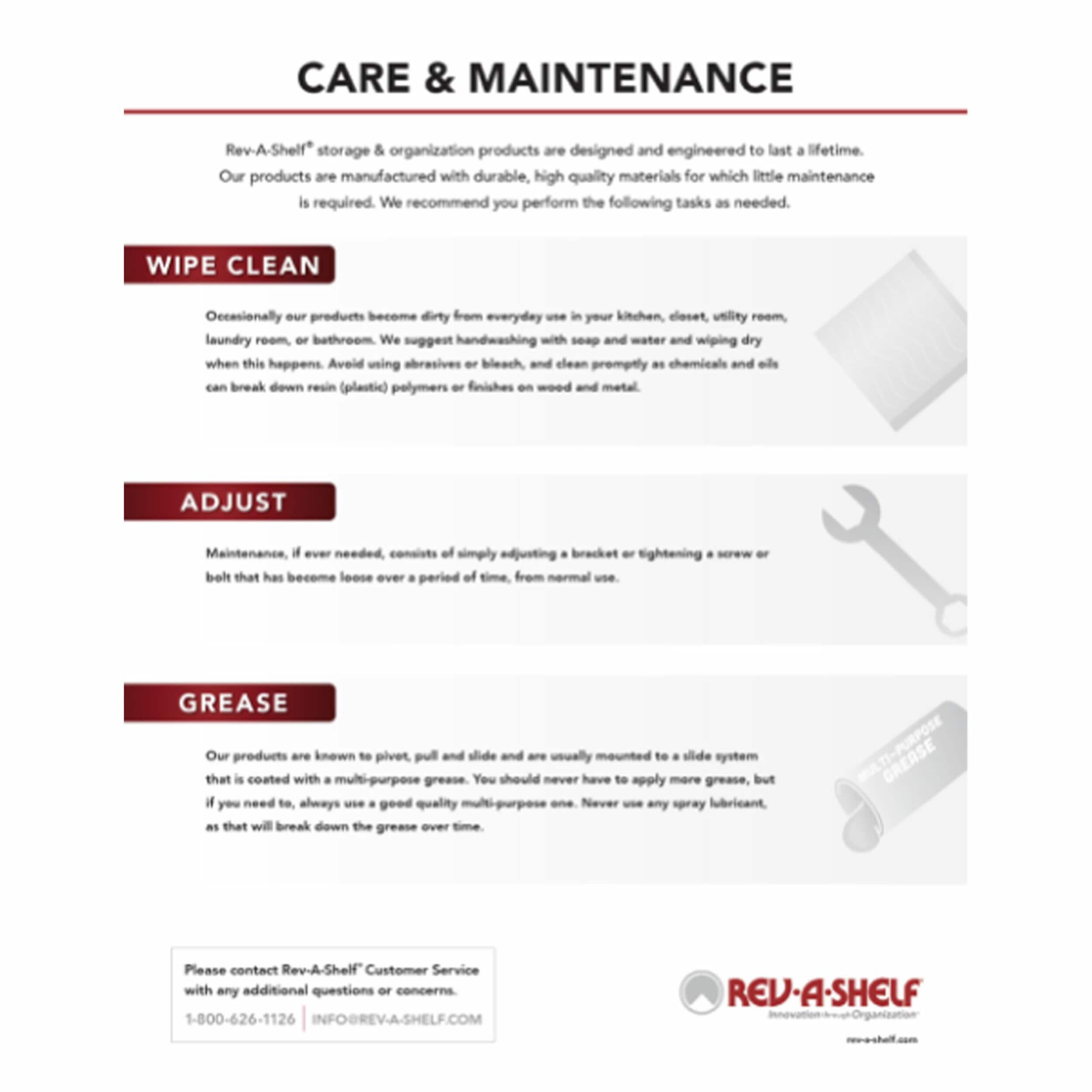 Rev-A-Shelf Under Sink Pull-Out Trash Can Replacement
