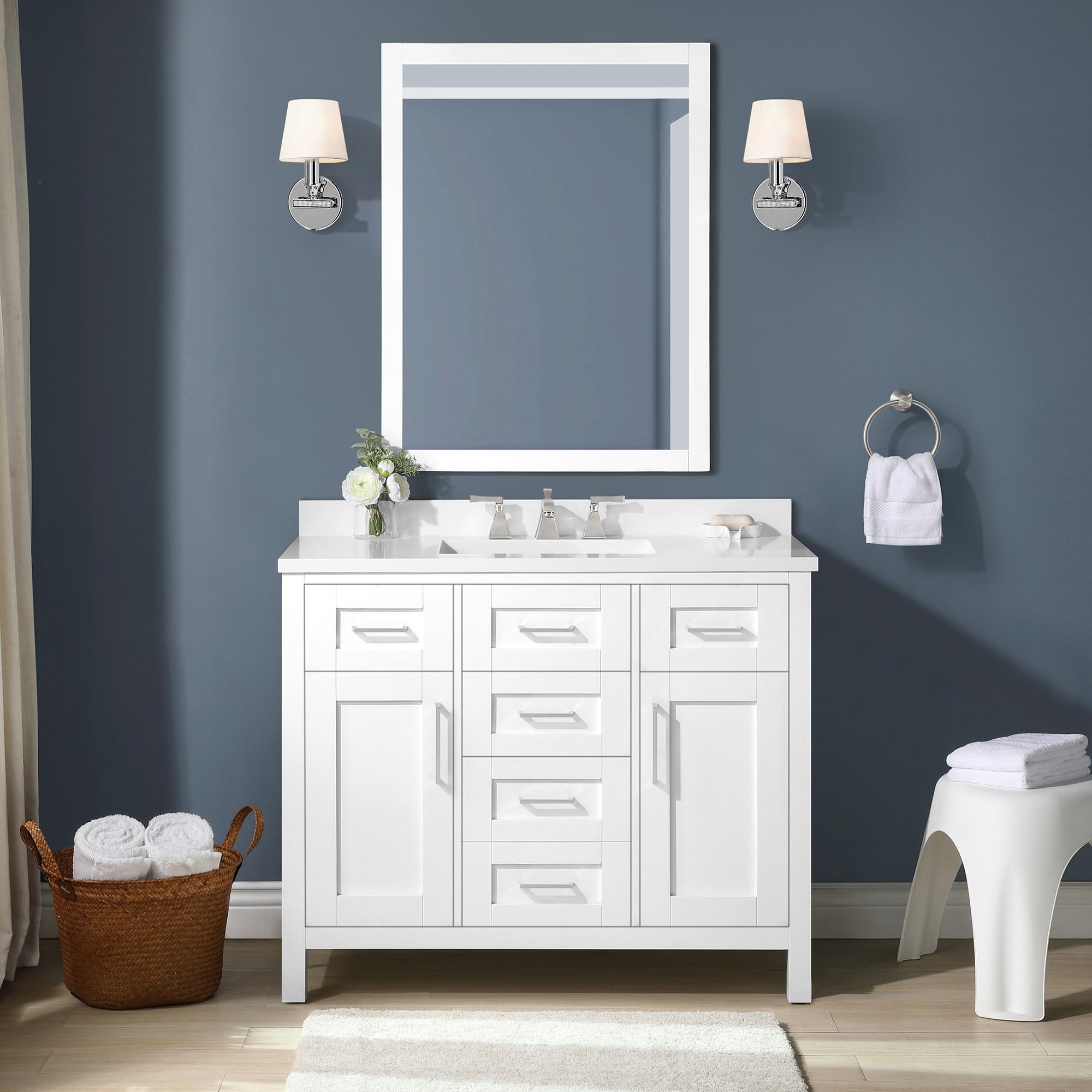 OVE Decors Tahoe 42" Single Bathroom Vanity Set with Mirror