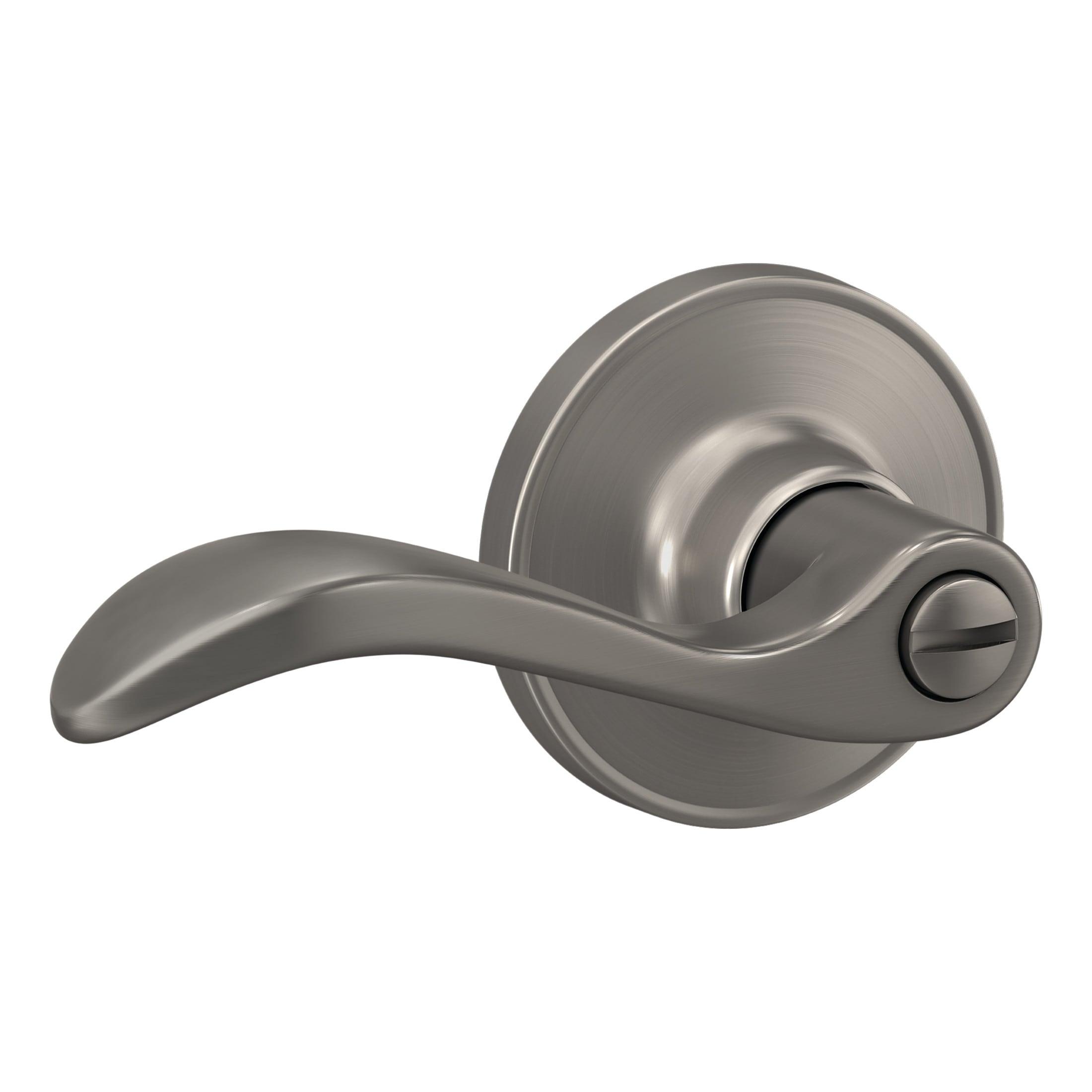Accent Privacy Door Lever with Rosette