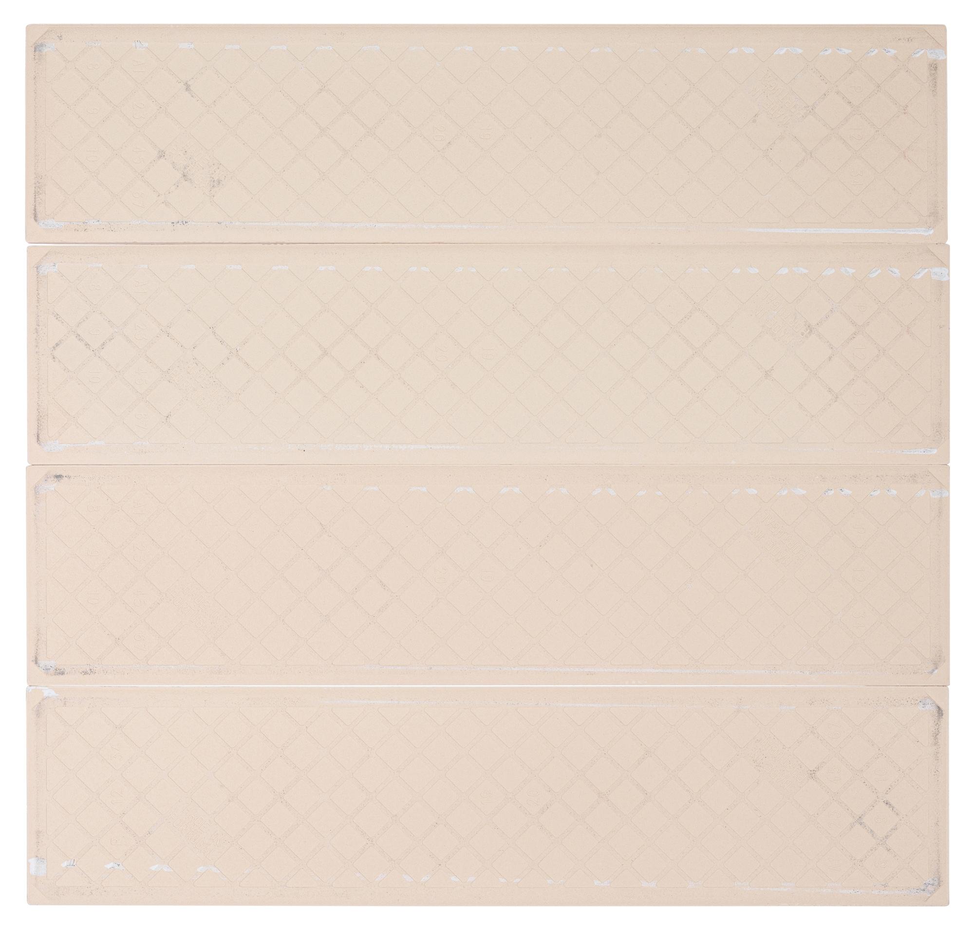 Perfecto-Mirabella 4-in. x 16-in. Subway Metal Look Glossy Ceramic Wall Tile