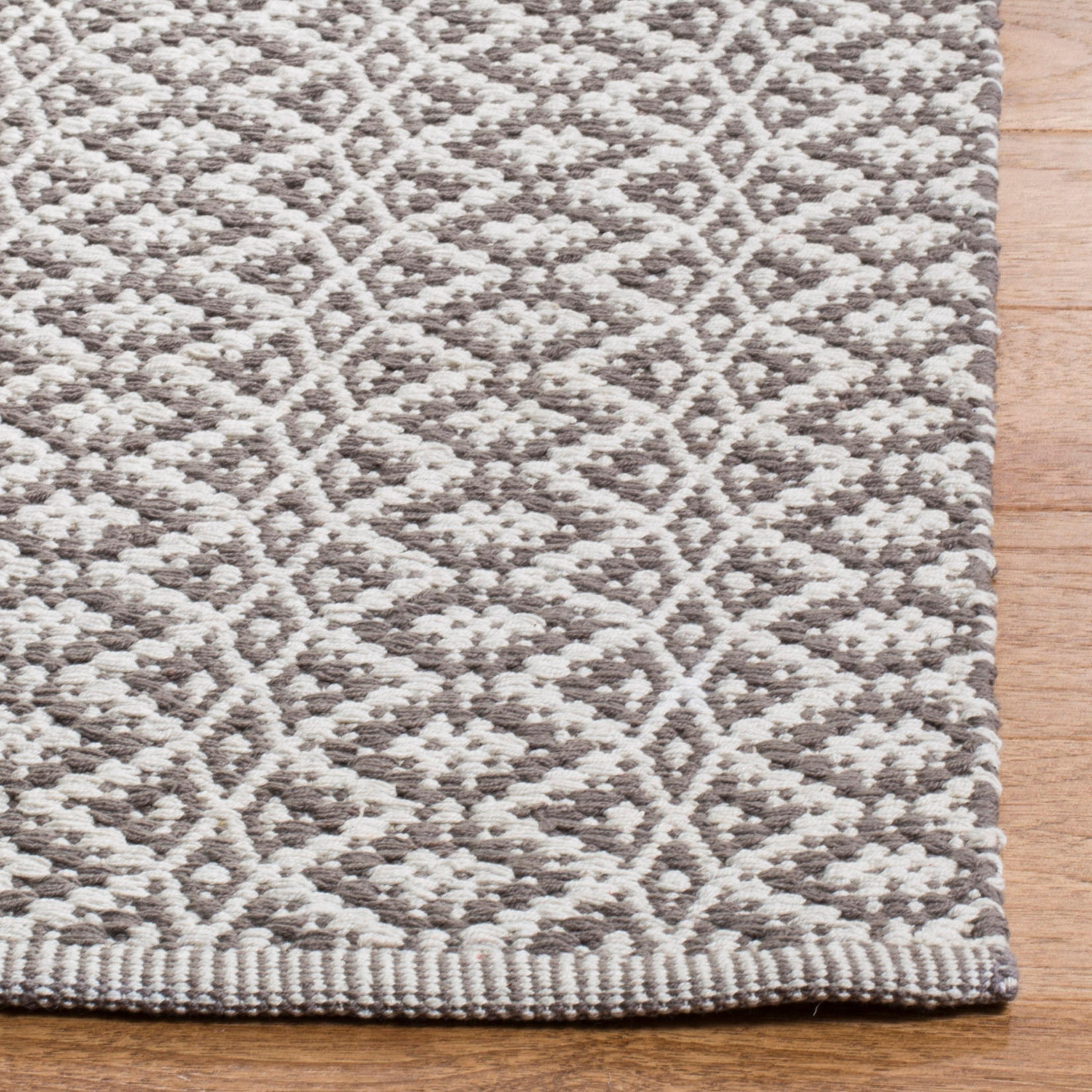 Montauk MTK716 Hand Woven Indoor Area Rug - Ivory/Grey - 4'x6' - Safavieh.