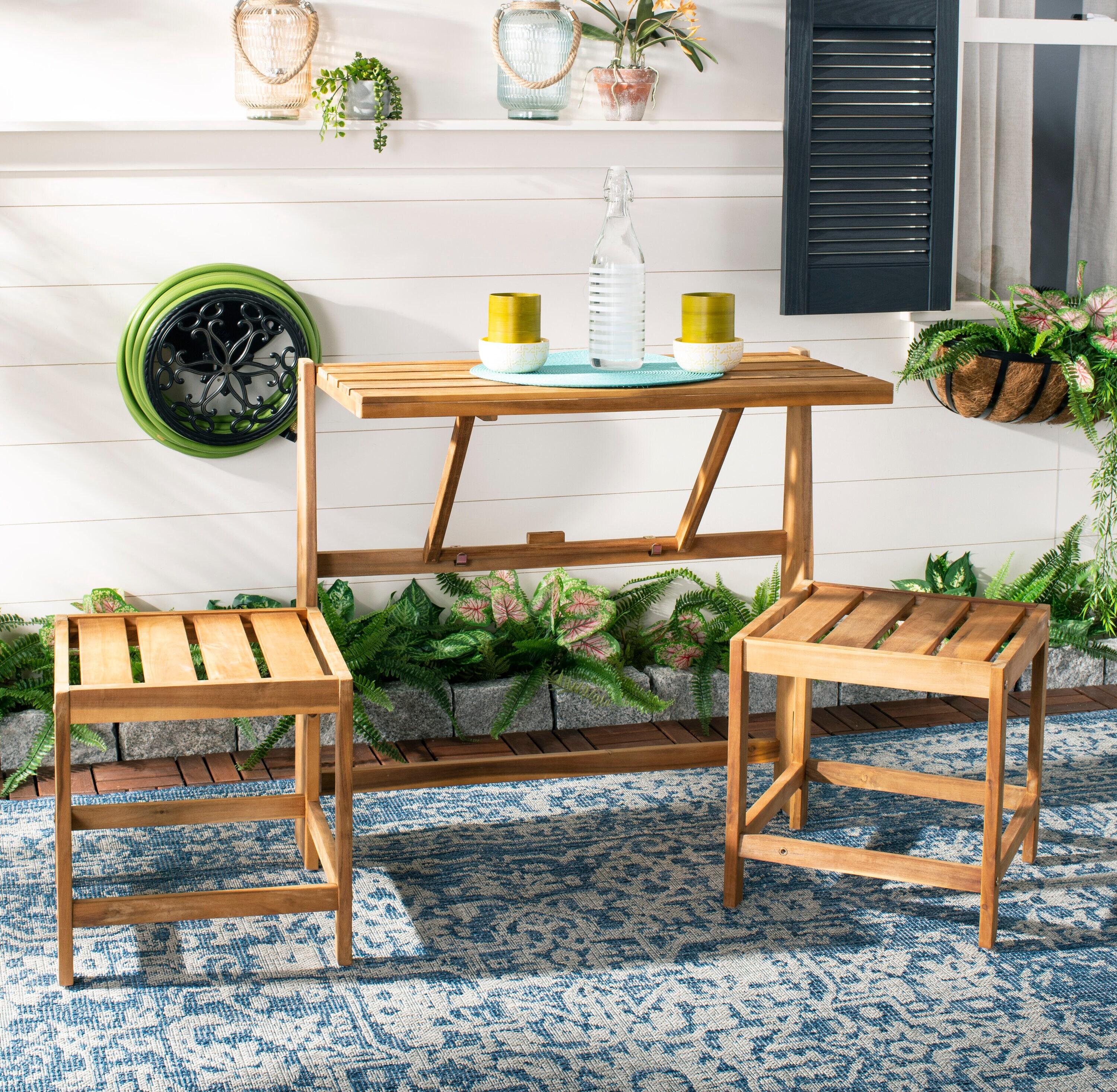 Belamy Transformer Bench - Outdoor - PAT6752 - Natural - Safavieh