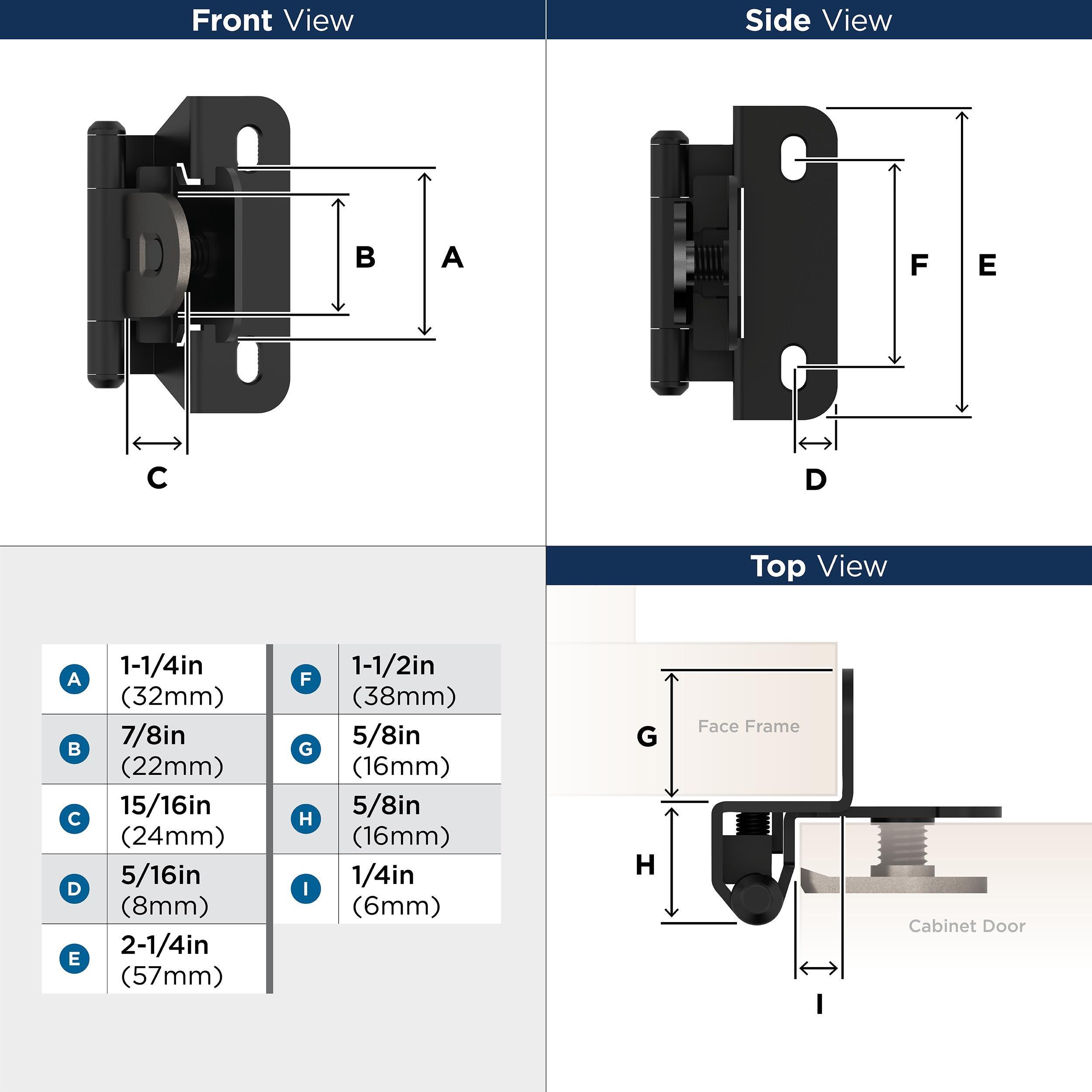 2" Wrap Hinge