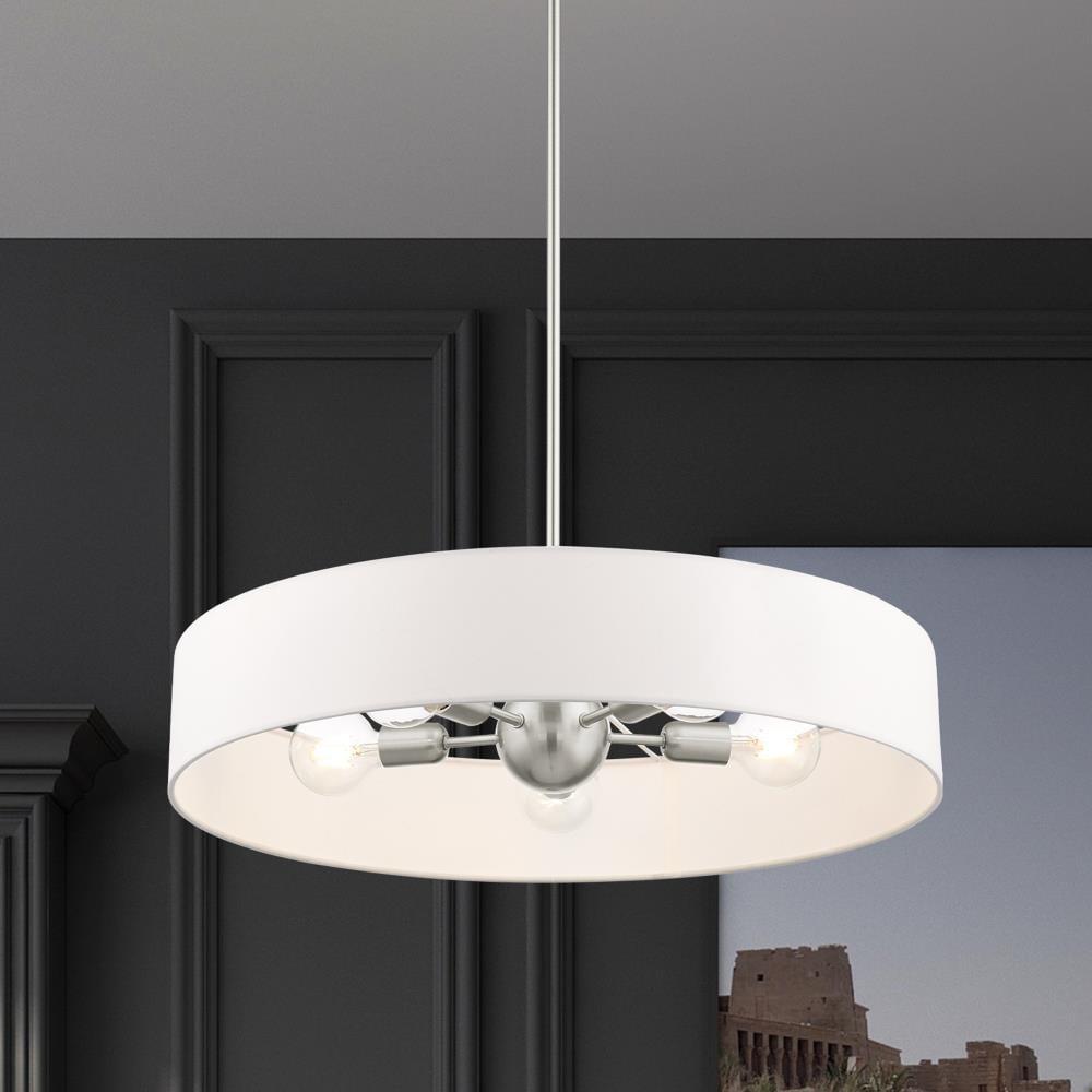 Livex Lighting Venlo 5 - Light Pendant in  Brushed Nickel