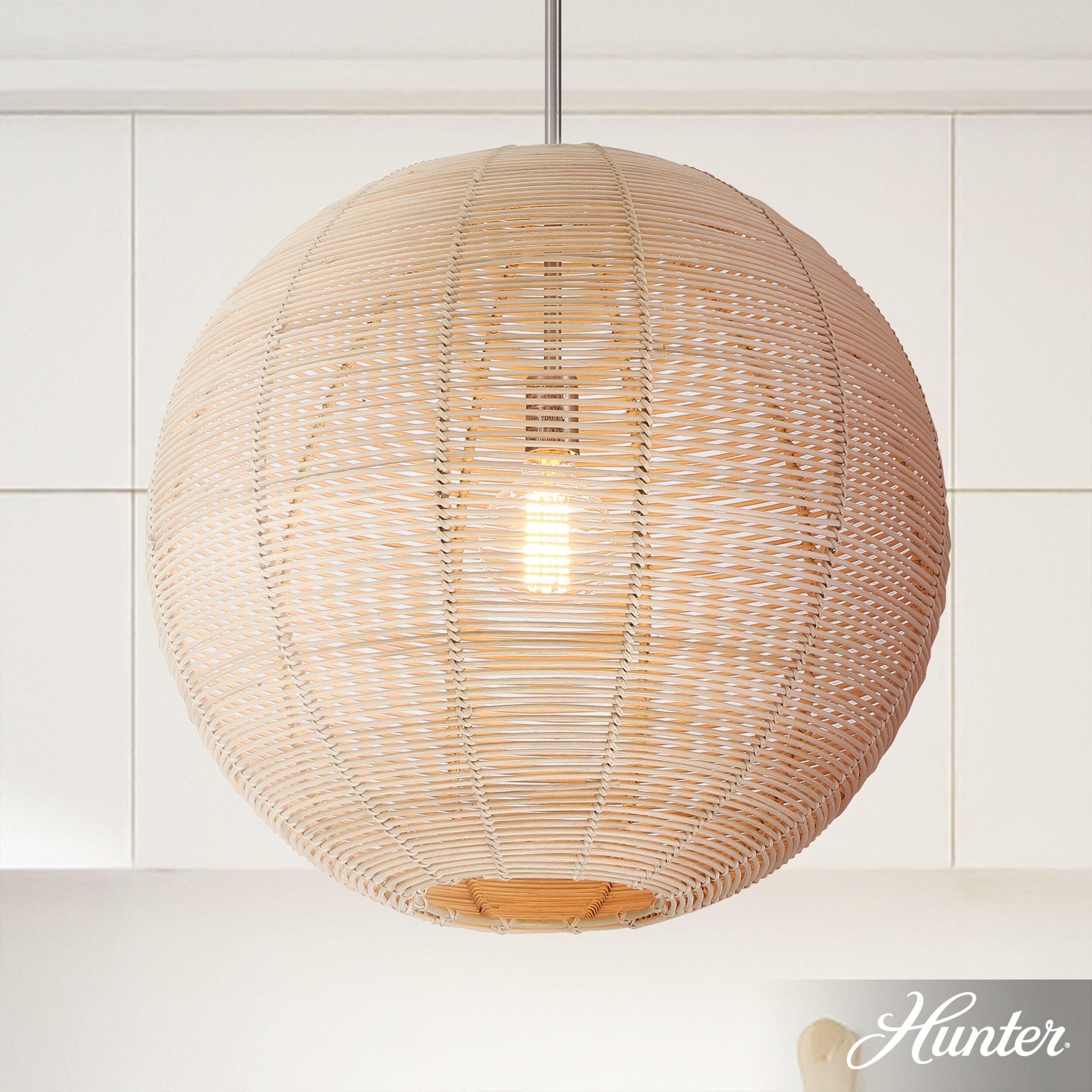 Hunter Fan Hunter Berkeley 1 Light Medium Pendant Ceiling Light Fixture