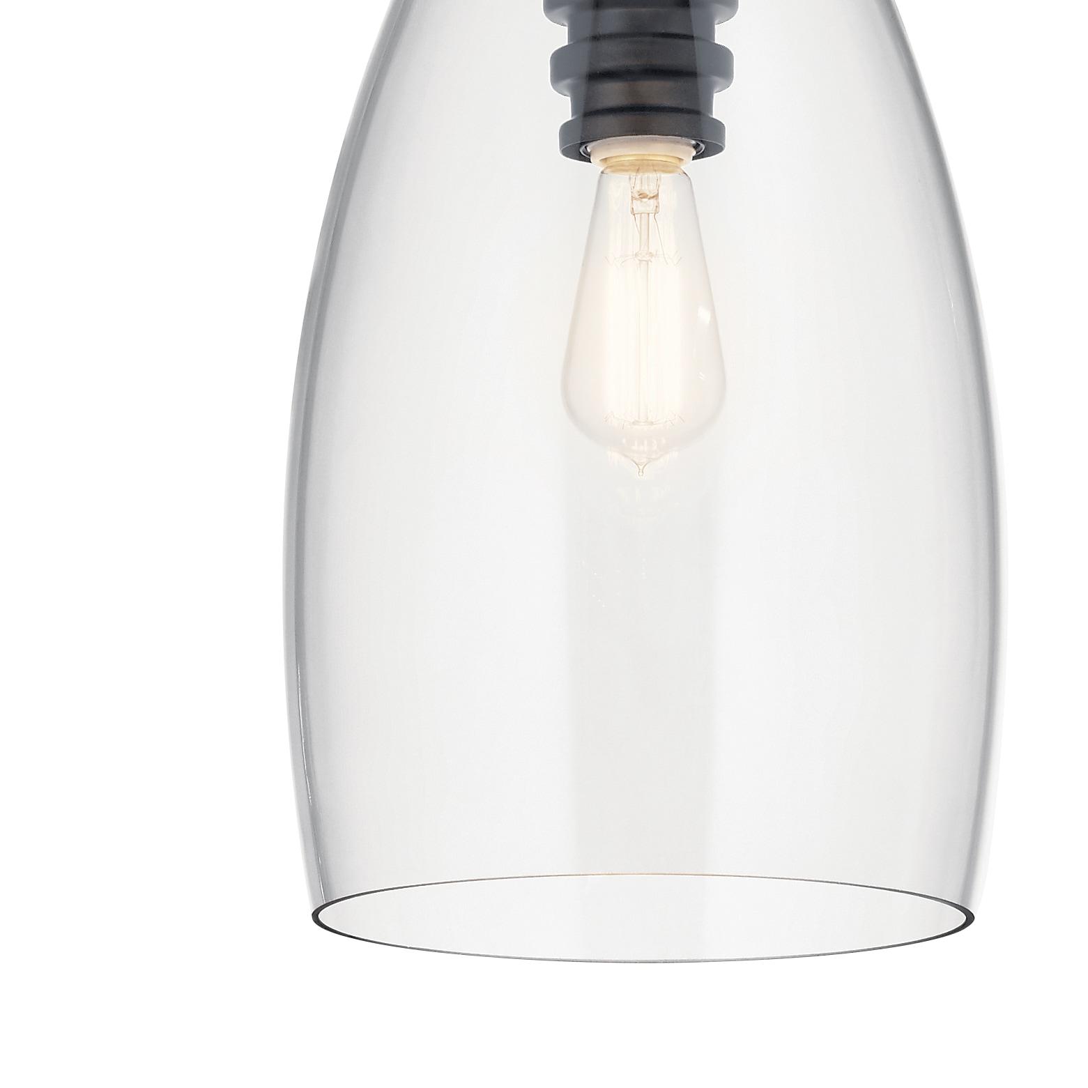 Kichler Lighting Lakum 1 - Light Pendant in  Black