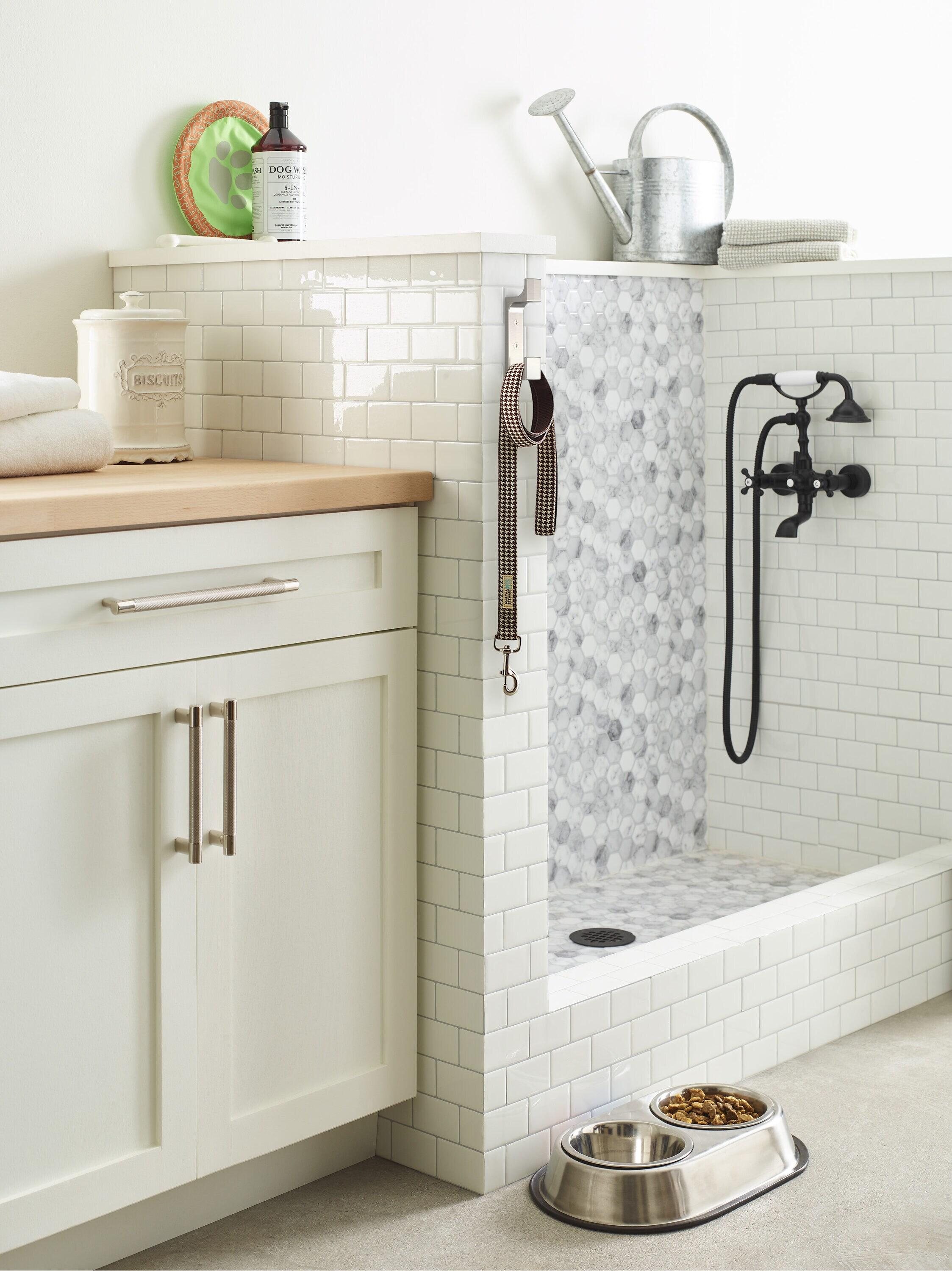 Bray Contemporary Double Prong Decorative Wall Hook