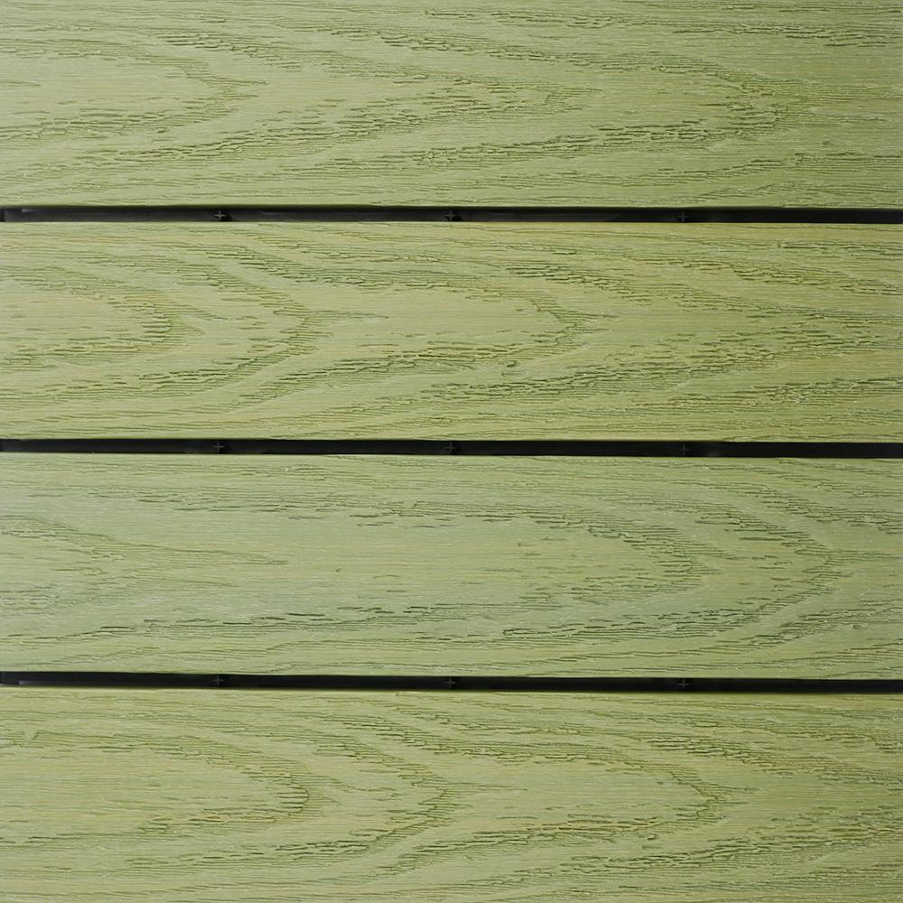 UltraShield Naturale Composite 12" x 12" Interlocking Deck Tile
