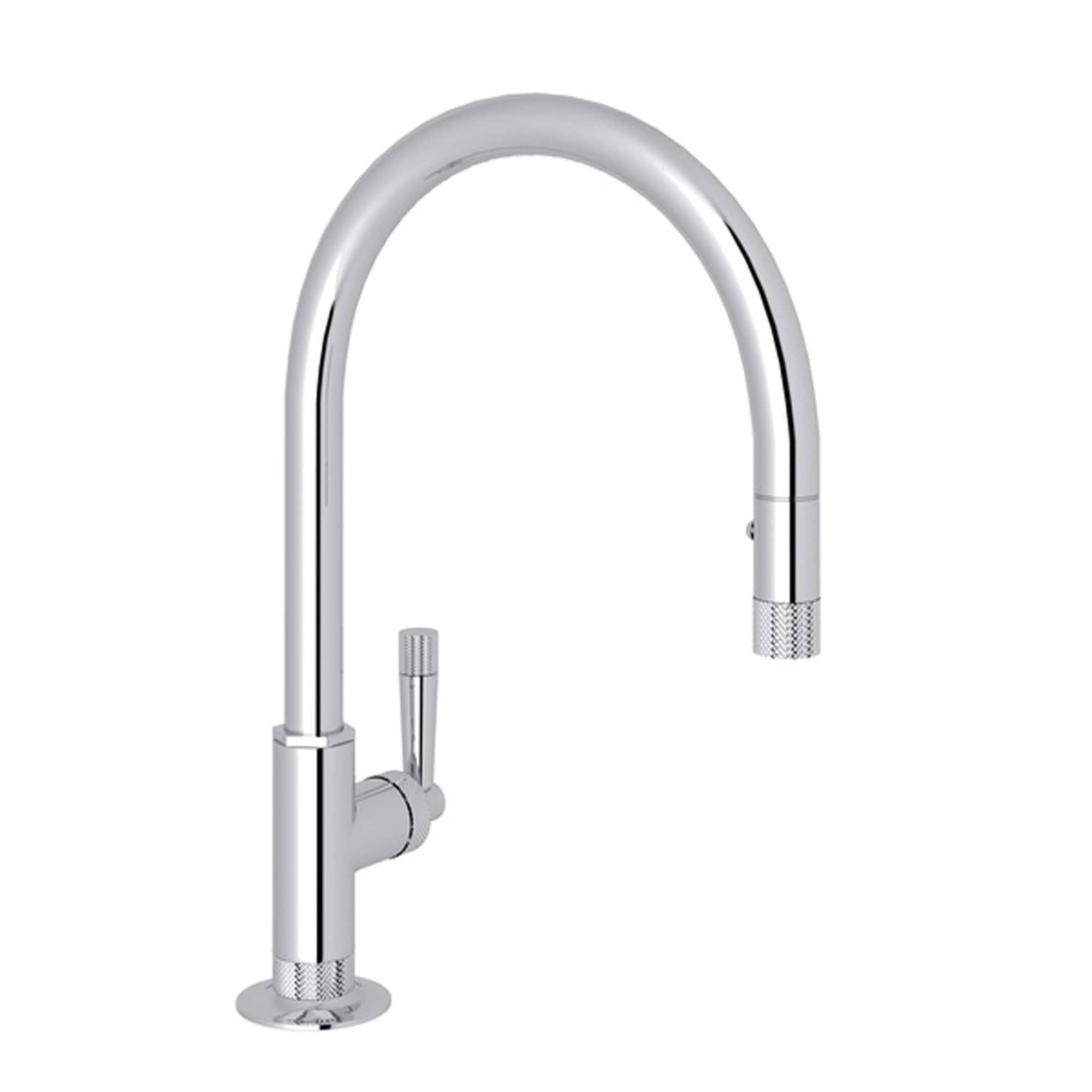 Graceline Pull-Down Kitchen Faucet With C-Spout