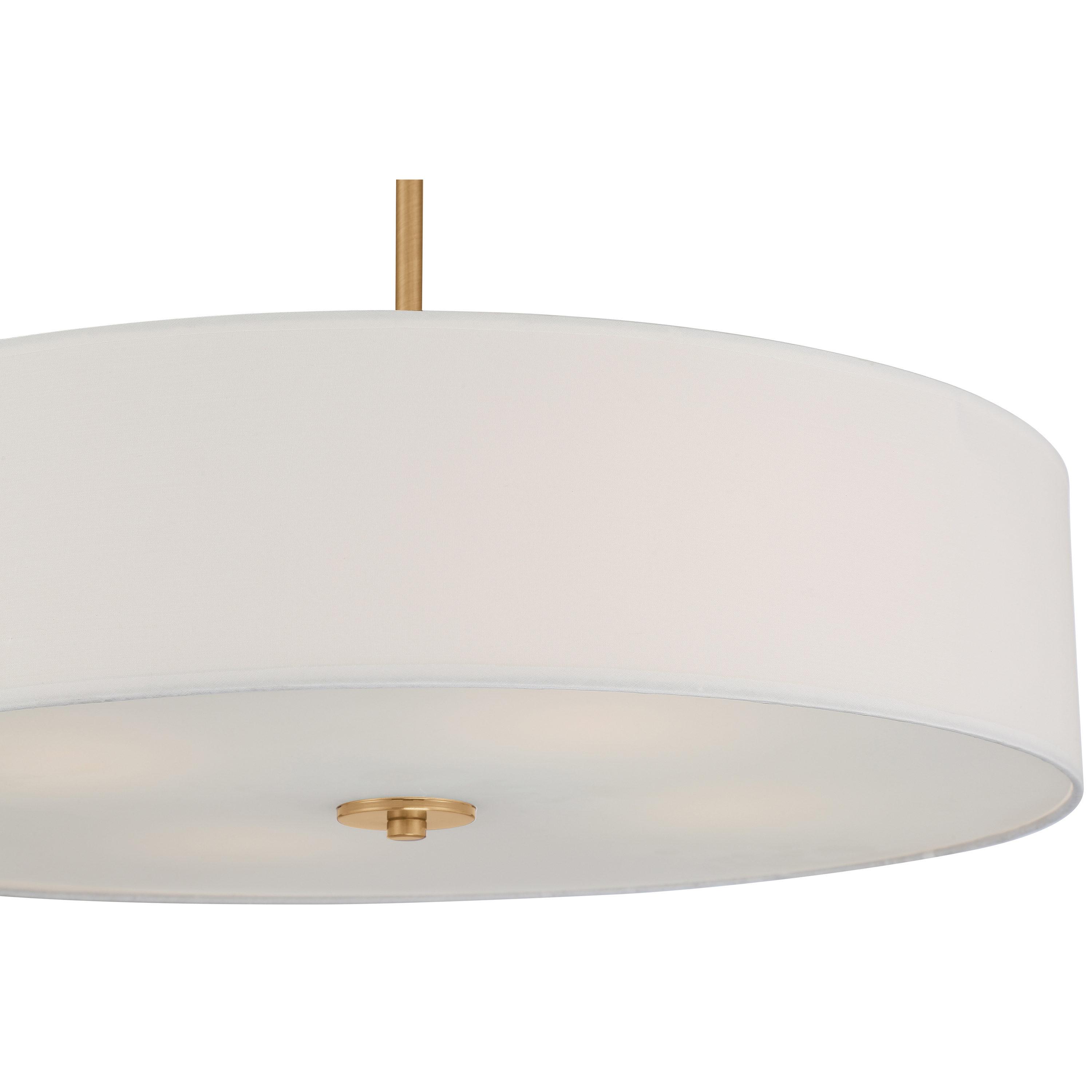 Access Lighting Mid Town 4 - Light Pendant in  Antique Brushed Brass