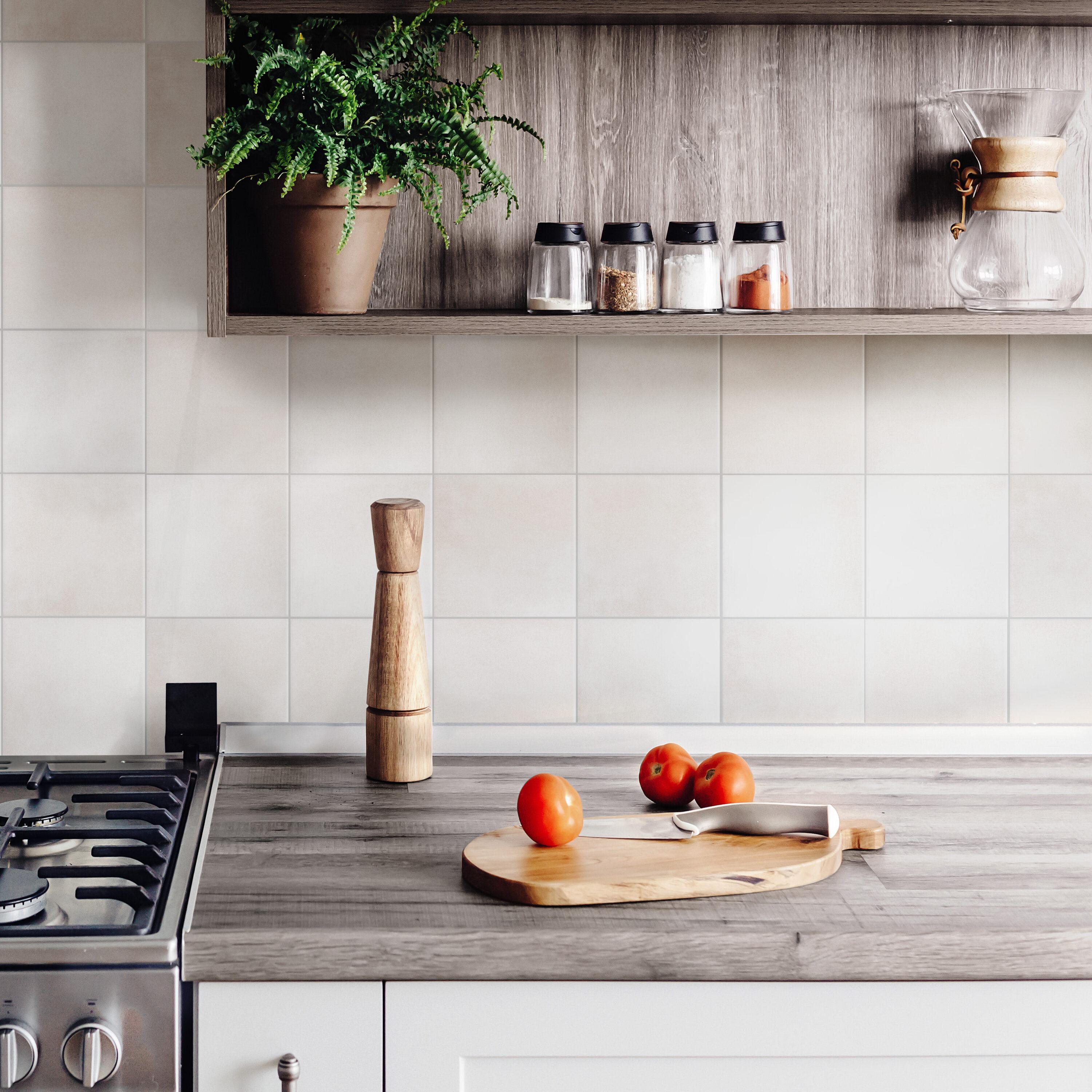 Matter 6" x 6" Porcelain Stone Look Floor and Wall Tile