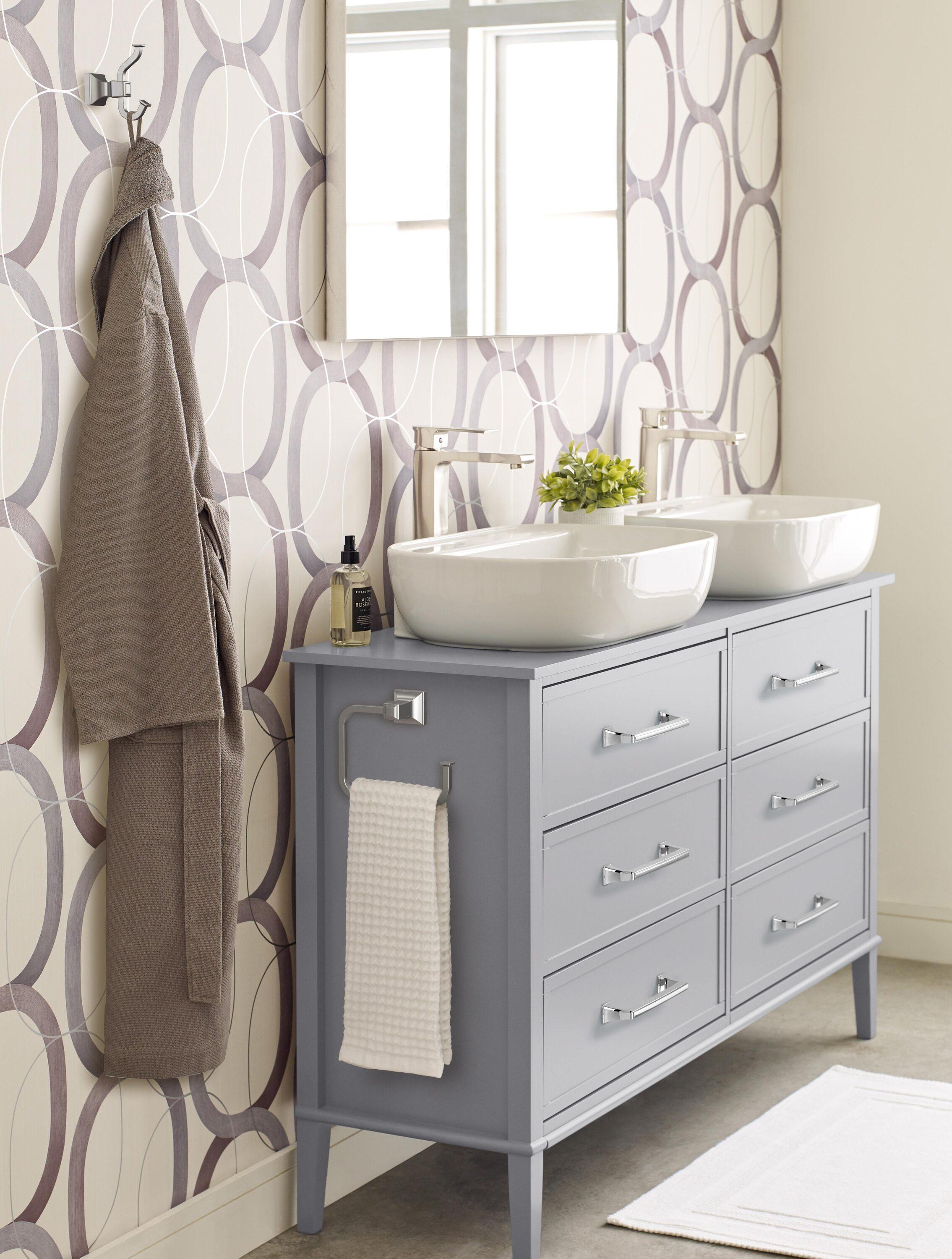 Amerock Mulholland Chrome Single Prong Robe Hook