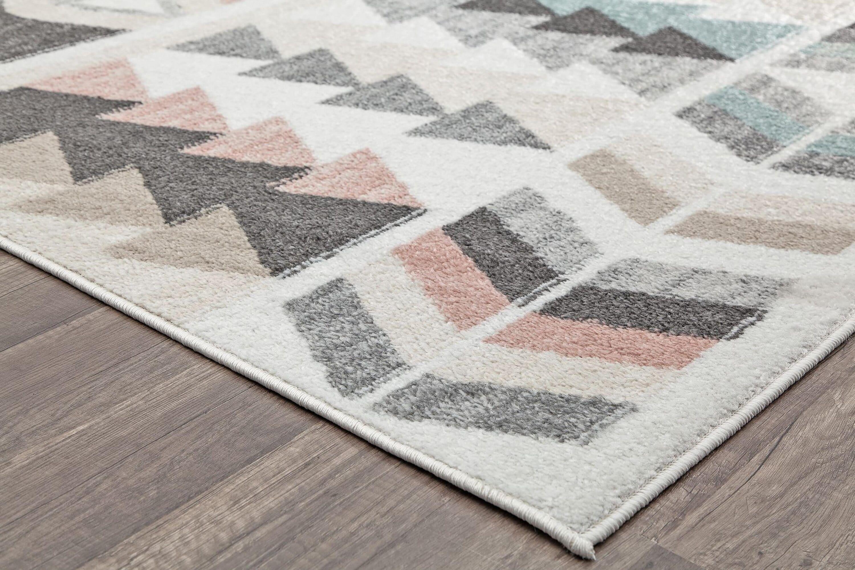 Rugs America Mika Geometric Contemporary Area Rug