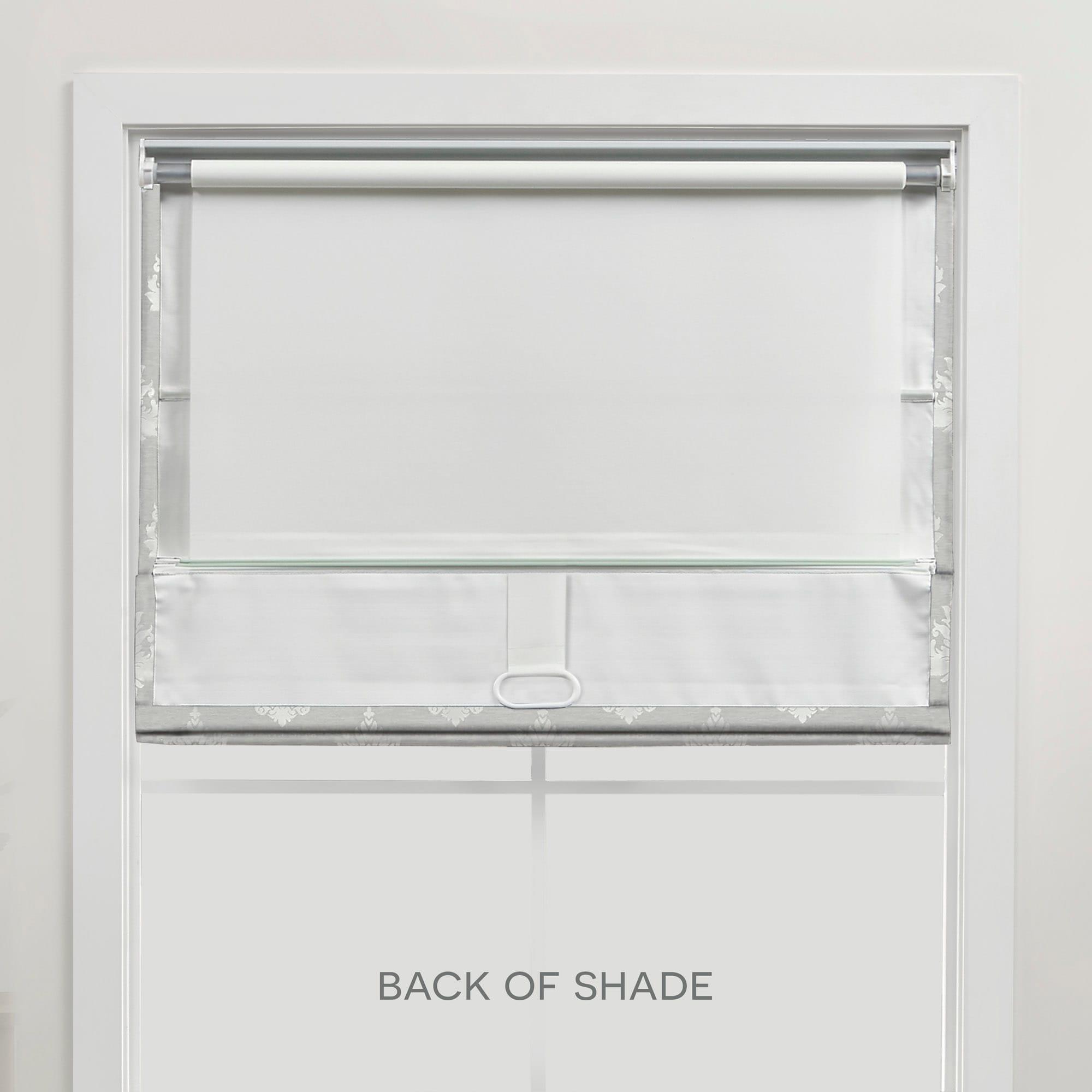 Amalgamated Textiles Exclusive Home Marseilles Damask 100% Blackout Roman Shade