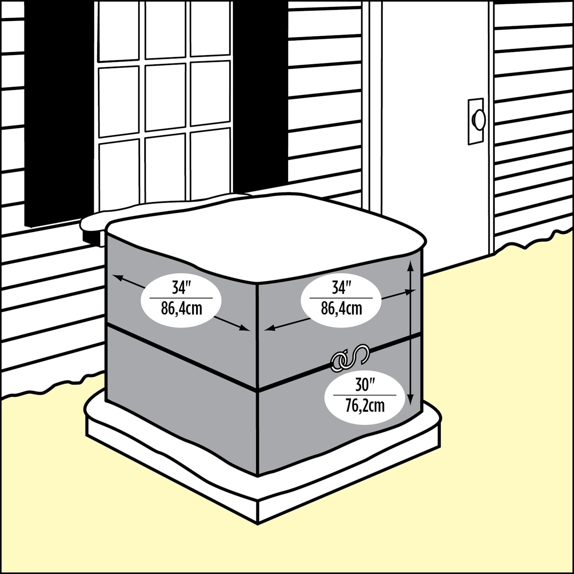 M-d Products Outdoor Air Conditioner Cover