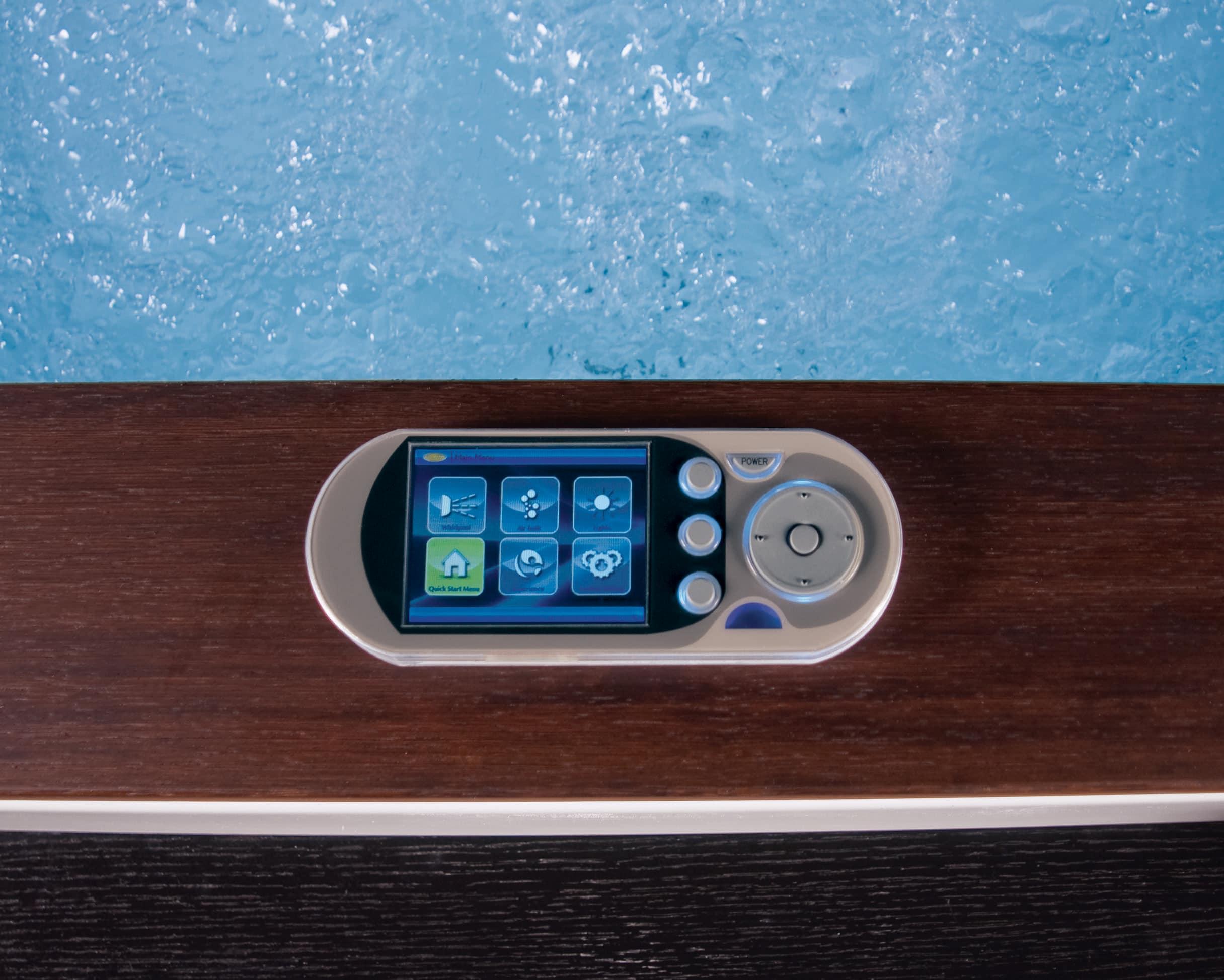 Fuzion® 71.75" x 59.75" Whirlpool Bathtub with Light and Heater