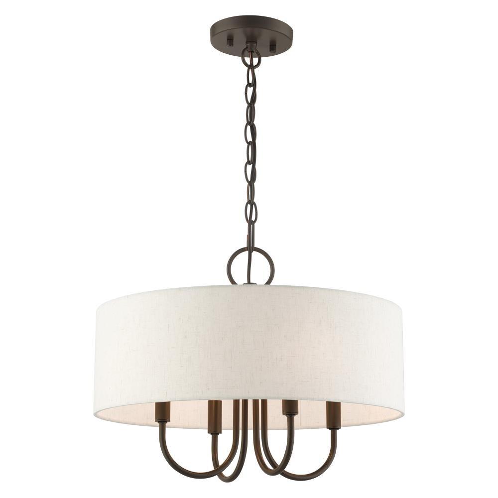 Livex Lighting Blossom 4 - Light Pendant in  English Bronze