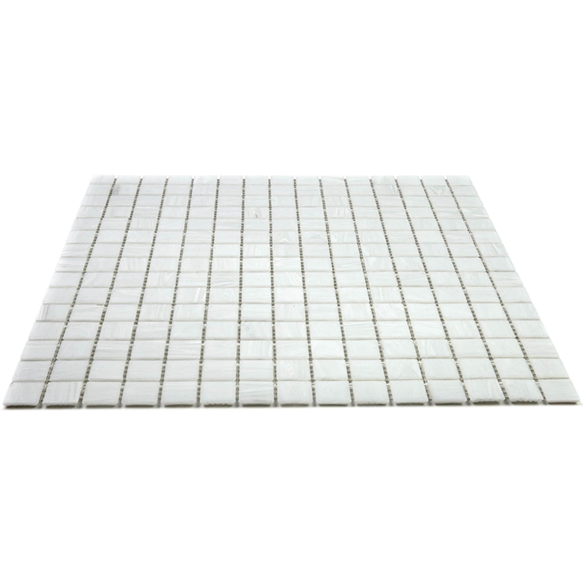 Celestial 0.8" x 0.8" Glass Grid Mosaic Wall & Floor Tile