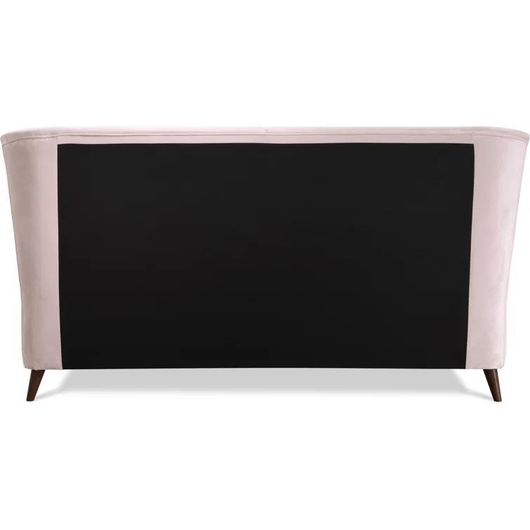 Adore Decor Adele Jupiter Wingback Upholstered Platform Bed