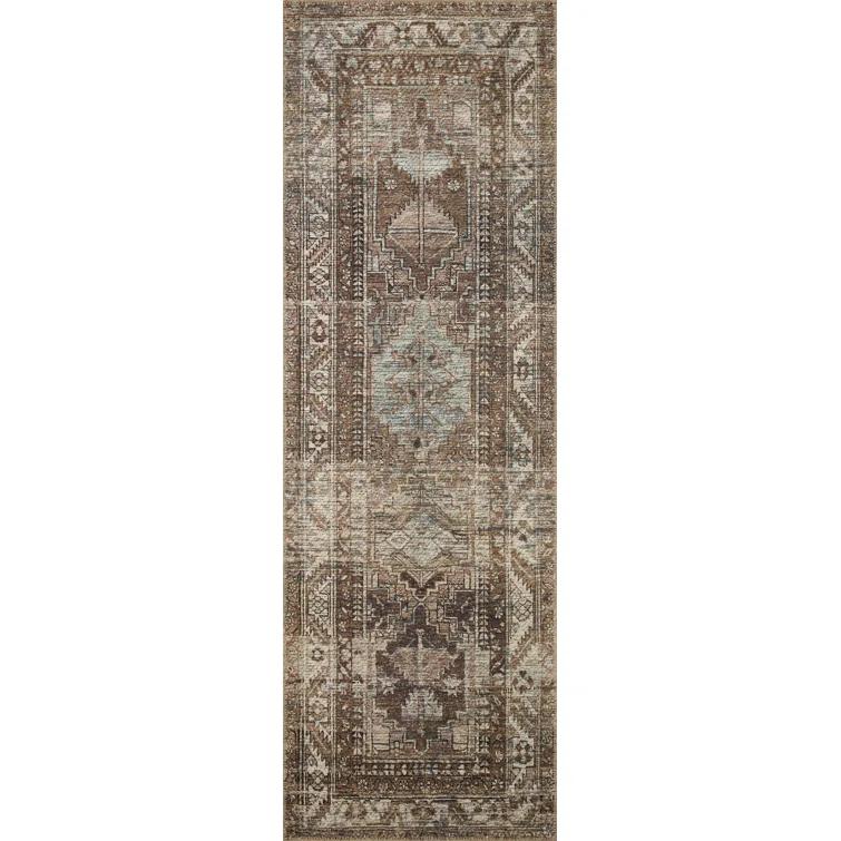 Billie Rug by Amber Lewis x Loloi - Clay and Sage / 2'6" x 9'6"
