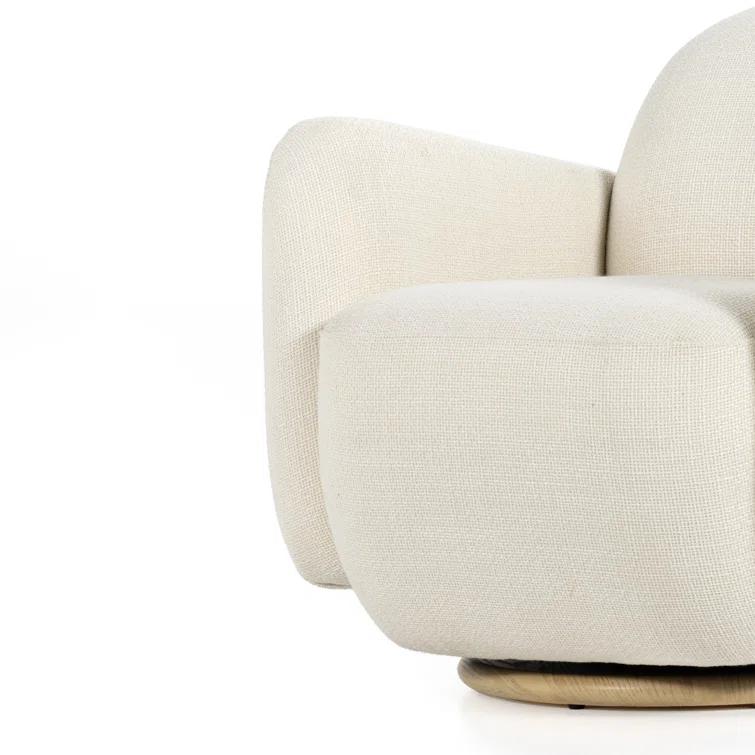 Nikita Swivel Chair - White