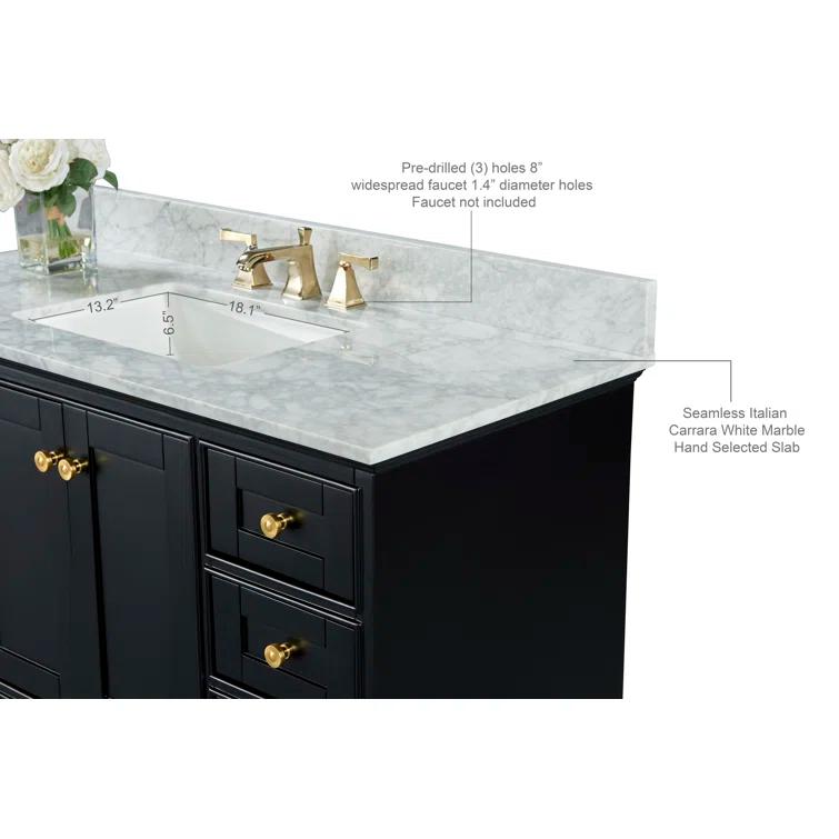 Varna 48'' Single Bathroom Vanity with Top