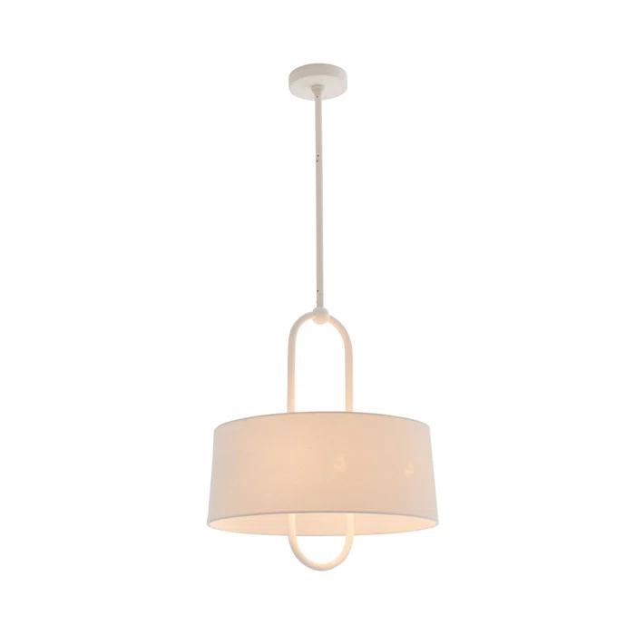 Melody Pendant Light by Arteriors - White / 18" Dia