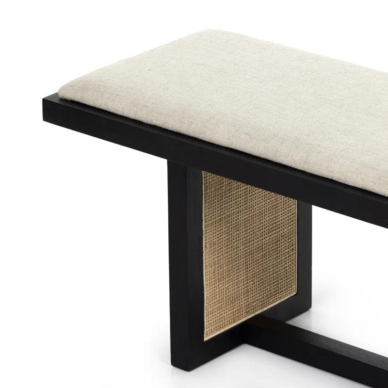 Margot Dining Bench - Black