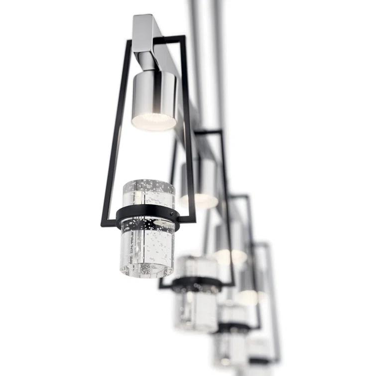 Elan Lighting - Ayse - 32 Inch 14 Led Linear Chandelier - Elan Lighting