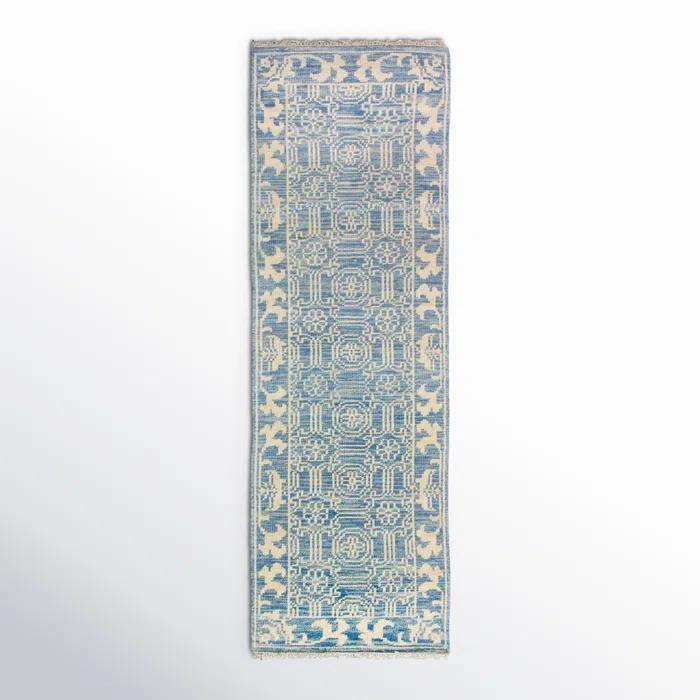 Addie Wool Denim/Cream Rug
