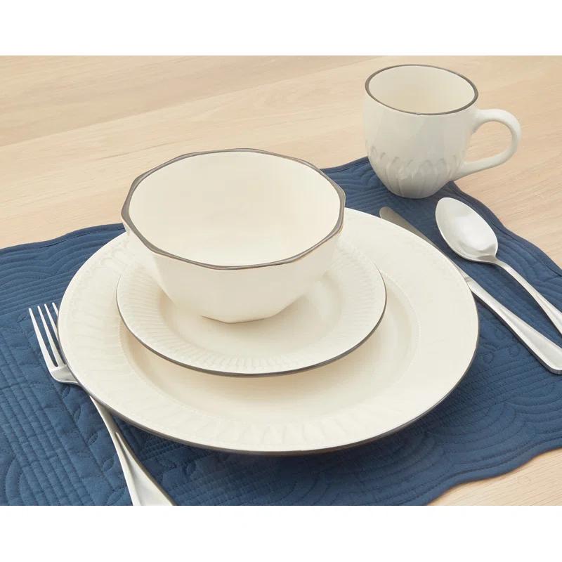 Baum 16 Piece Ceramic Dinnerware Set - Service for 4 (Set of 4)