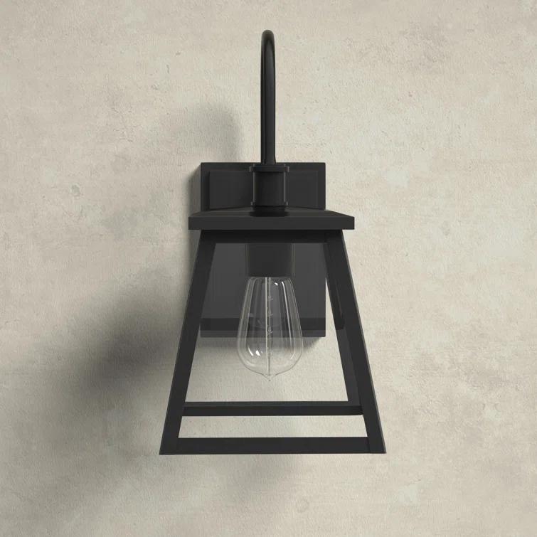 Wrentham Single Light Bell Outdoor Aluminum Wall Light