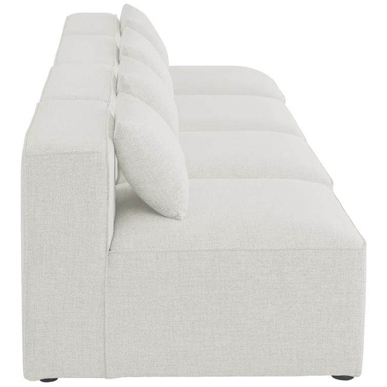 Cube 144'' Upholstered Sofa