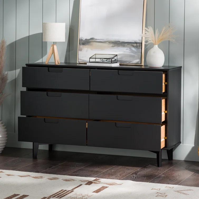 Yarber 6 Drawer Double Dresser